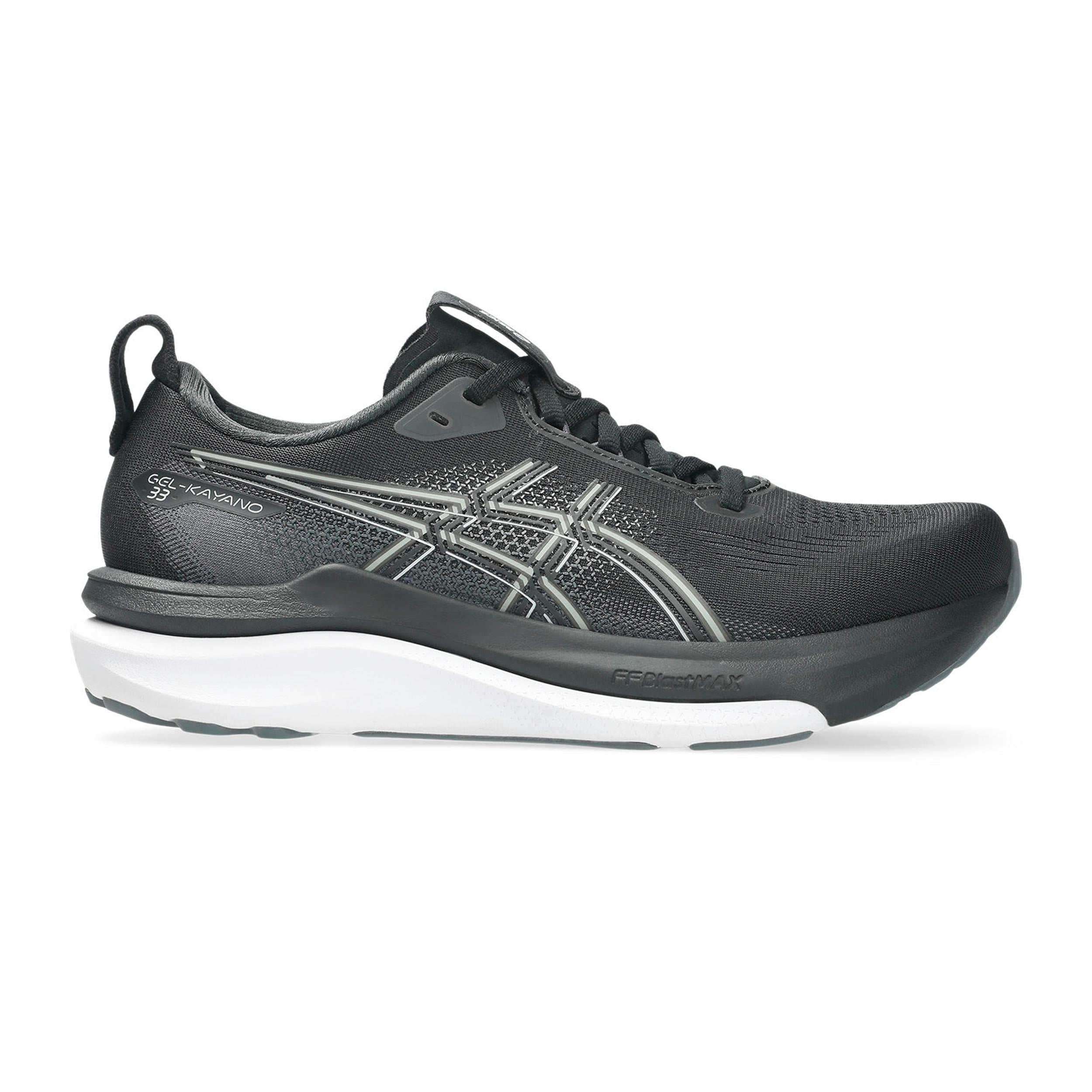 ASICS GEL-KAYANO 33 Støttesko Damer - sort, hvid