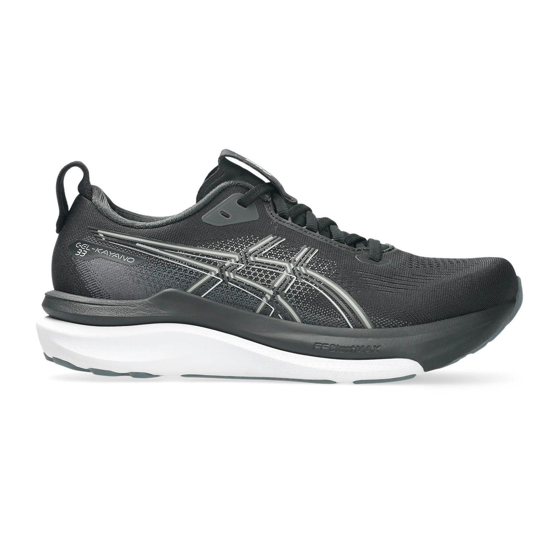 ASICS GEL-KAYANO 33 Støttesko Damer - sort, hvid
