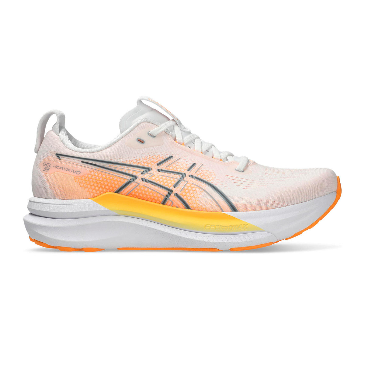 ASICS Gel-Kayano 33 Støttesko Herrer - hvid, orange