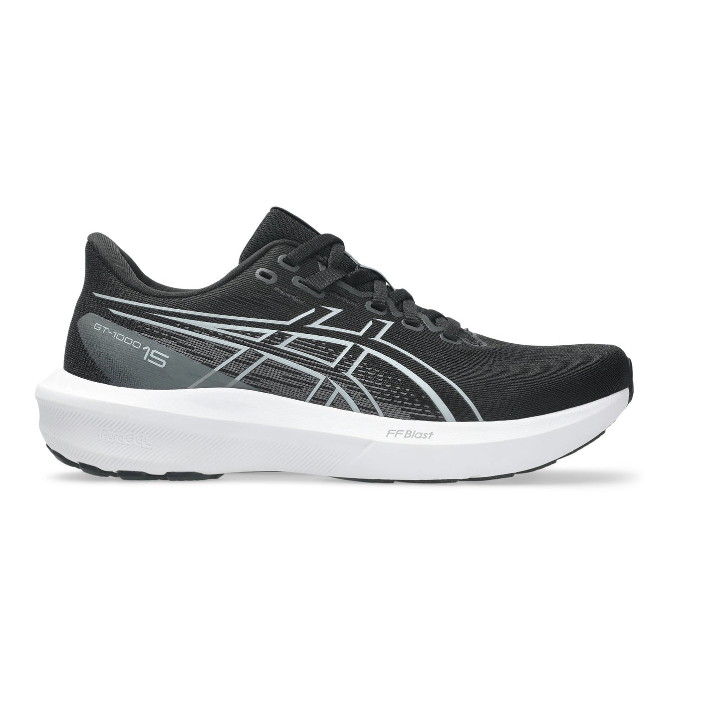 ASICS GT-1000 15 Støttesko Damer - sort, sort