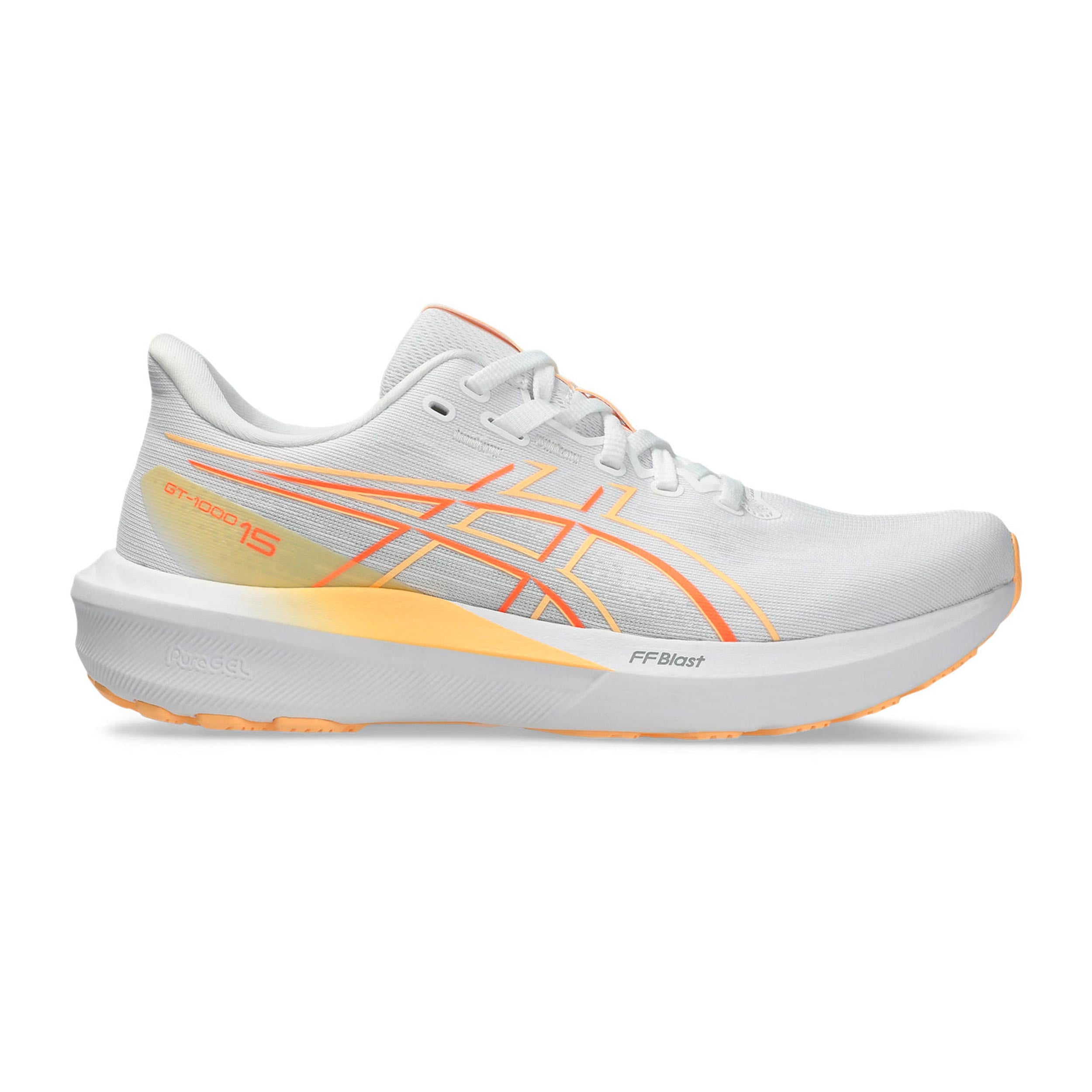 ASICS GT-1000 15 Støttesko Damer - hvid, orange