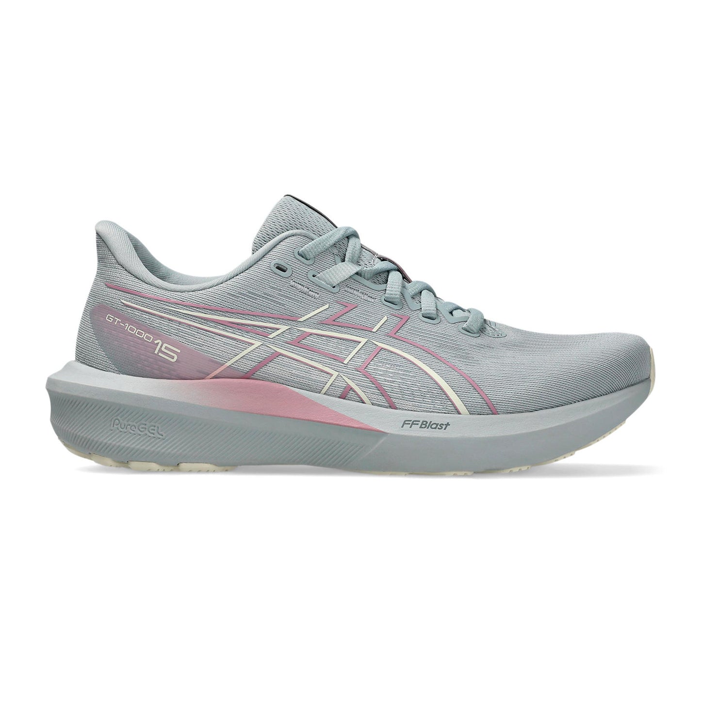 ASICS GT-1000 15 Støttesko Damer - blå-grå, creme