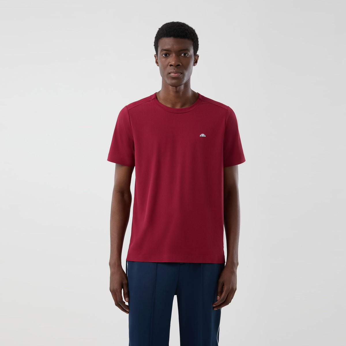 Ellesse Teller T-shirt Herrer - vinrød