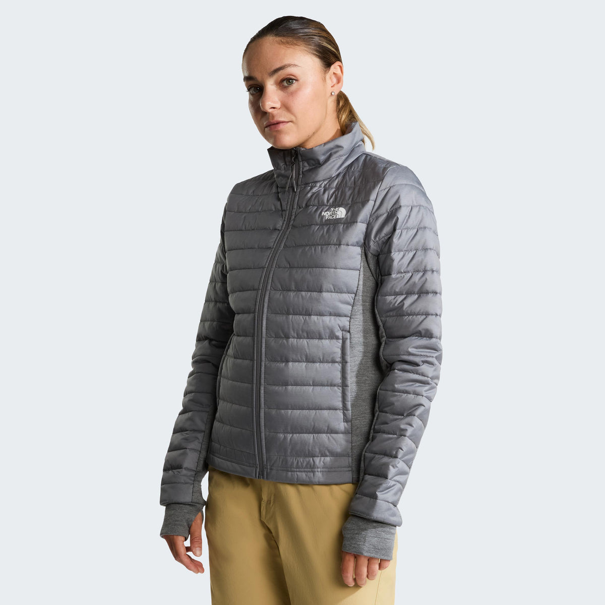 The North Face Canyonlands Hybrid Løbejakke Damer - grå