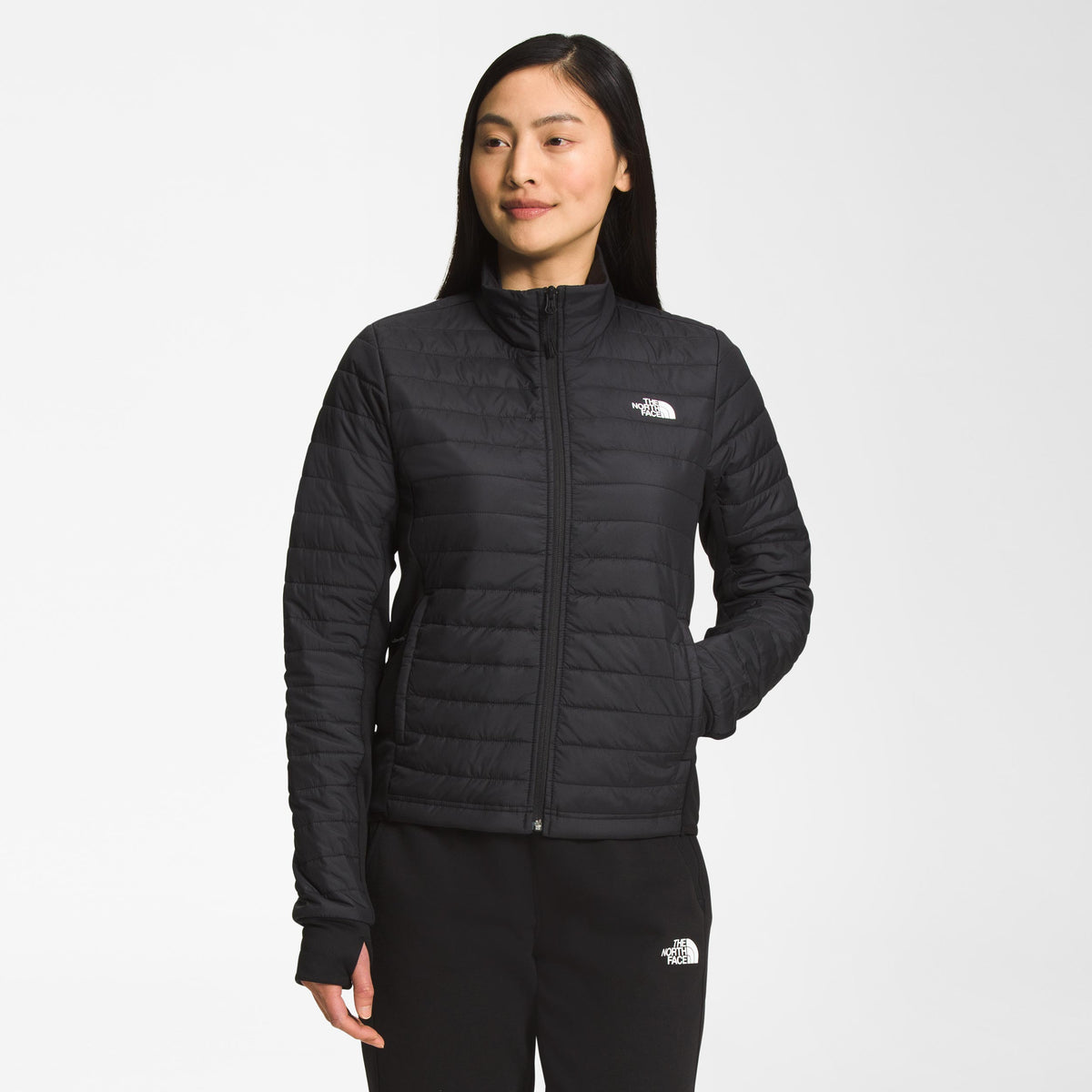 The North Face Canyonlands Hybrid Løbejakke Damer - sort