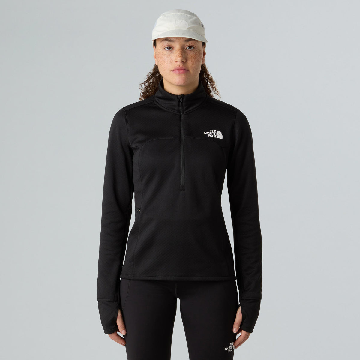 The North Face Winter Warm Pro 1/4 Zip Løbetrøje Damer - sort