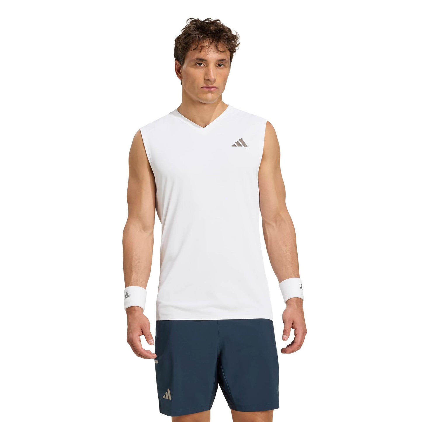 adidas Climacool Tanktop Herrer - hvid, sølv