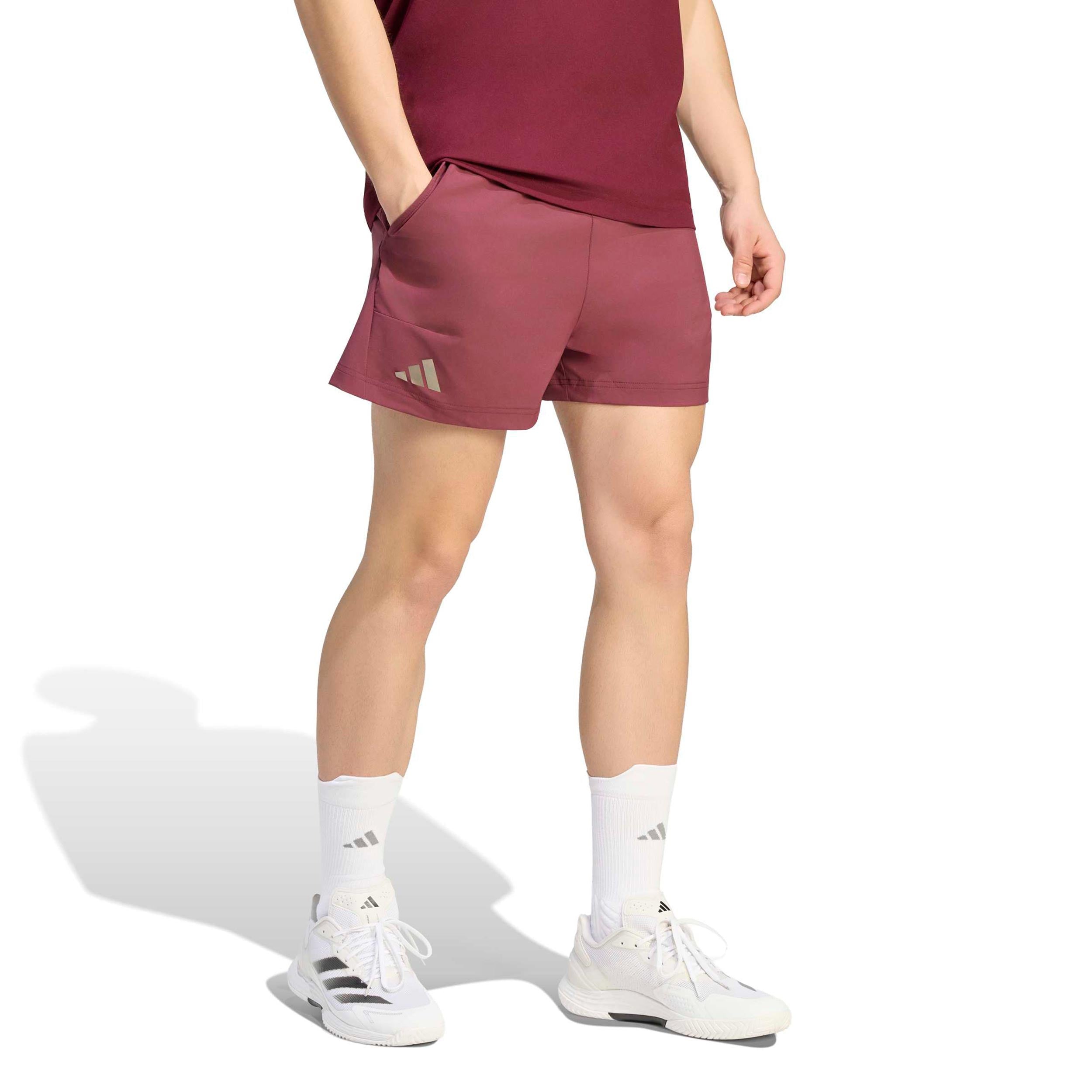 adidas Short & Tight Set Shorts Herrer - vinrød
