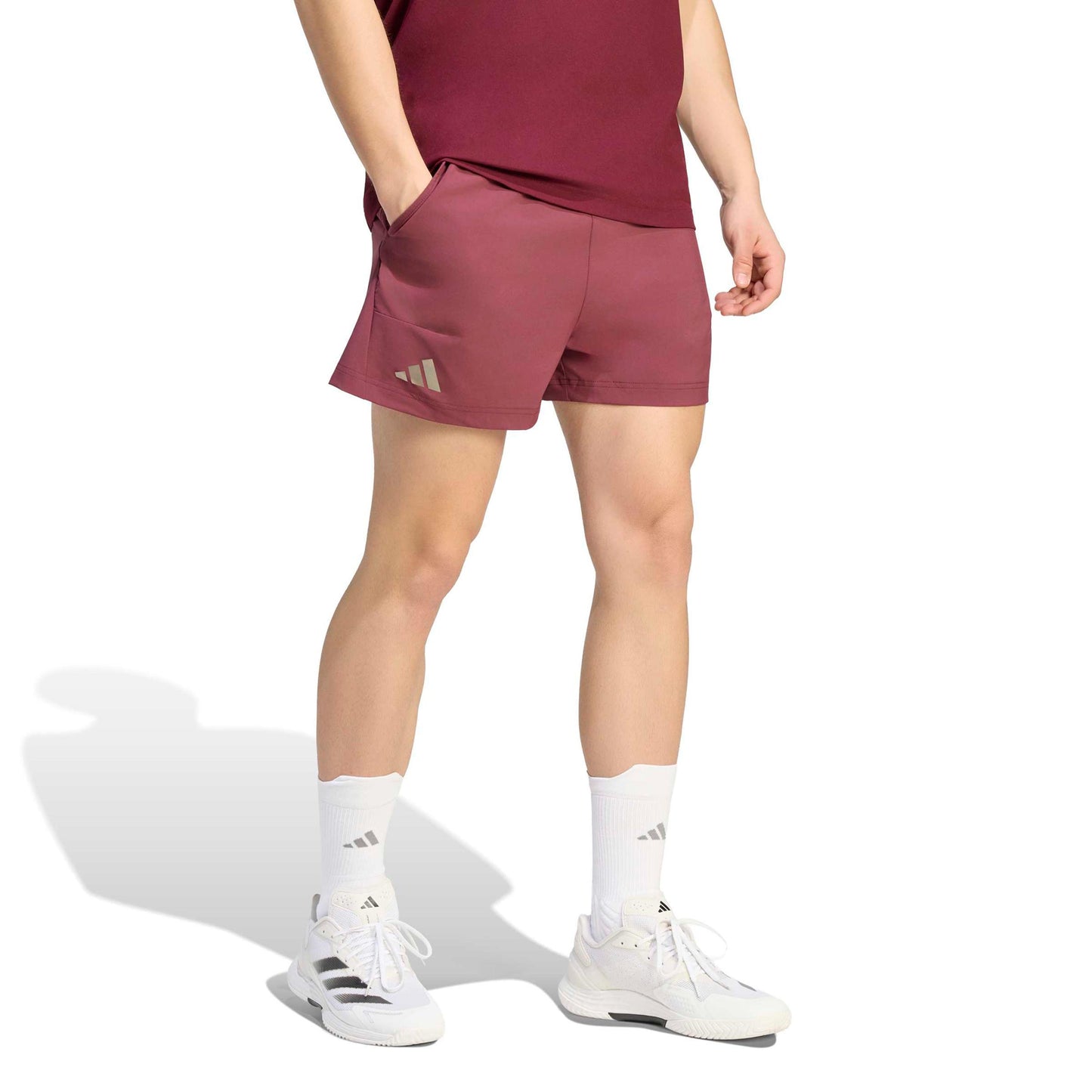 adidas Short & Tight Set Shorts Herrer - vinrød
