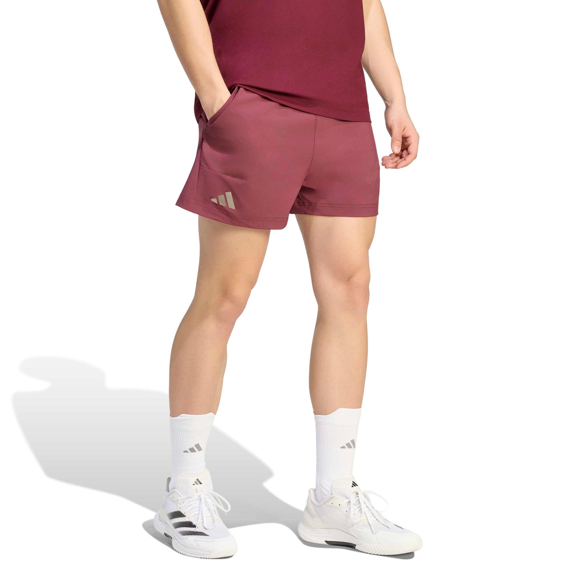 adidas Short & Tight Set Shorts Herrer - vinrød