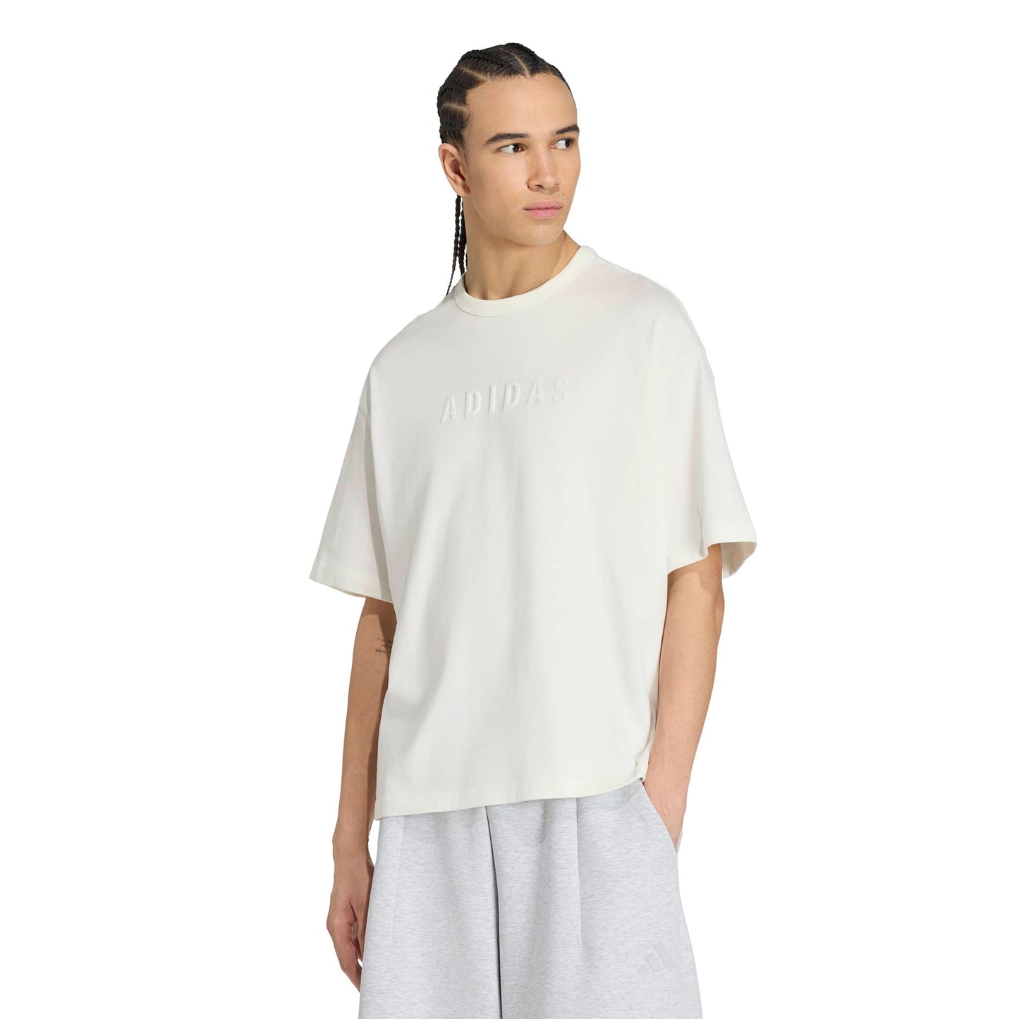 adidas GFX T-shirt Herrer - offwhite