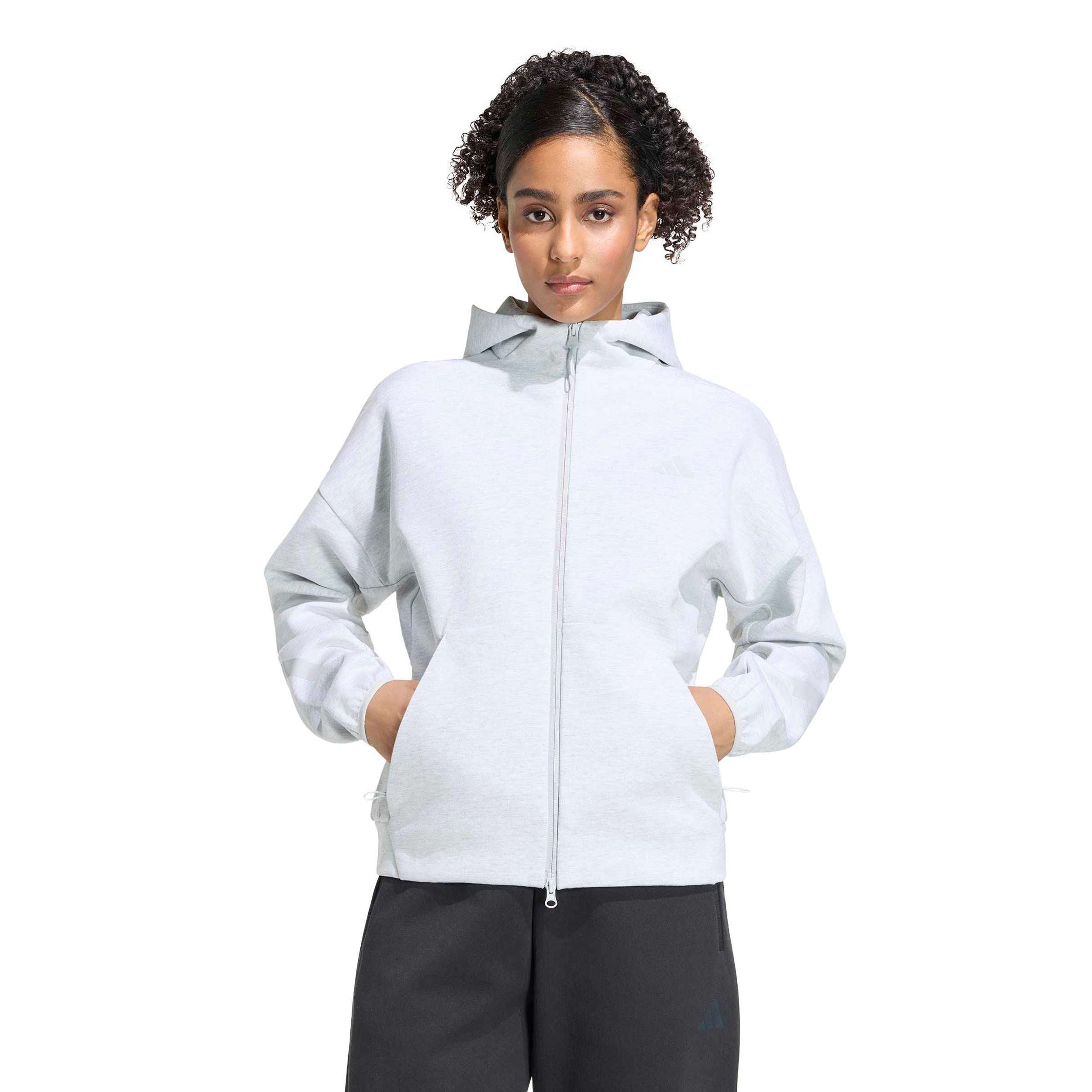 adidas Z.N.E. Sweatjakke Damer - lysegrå