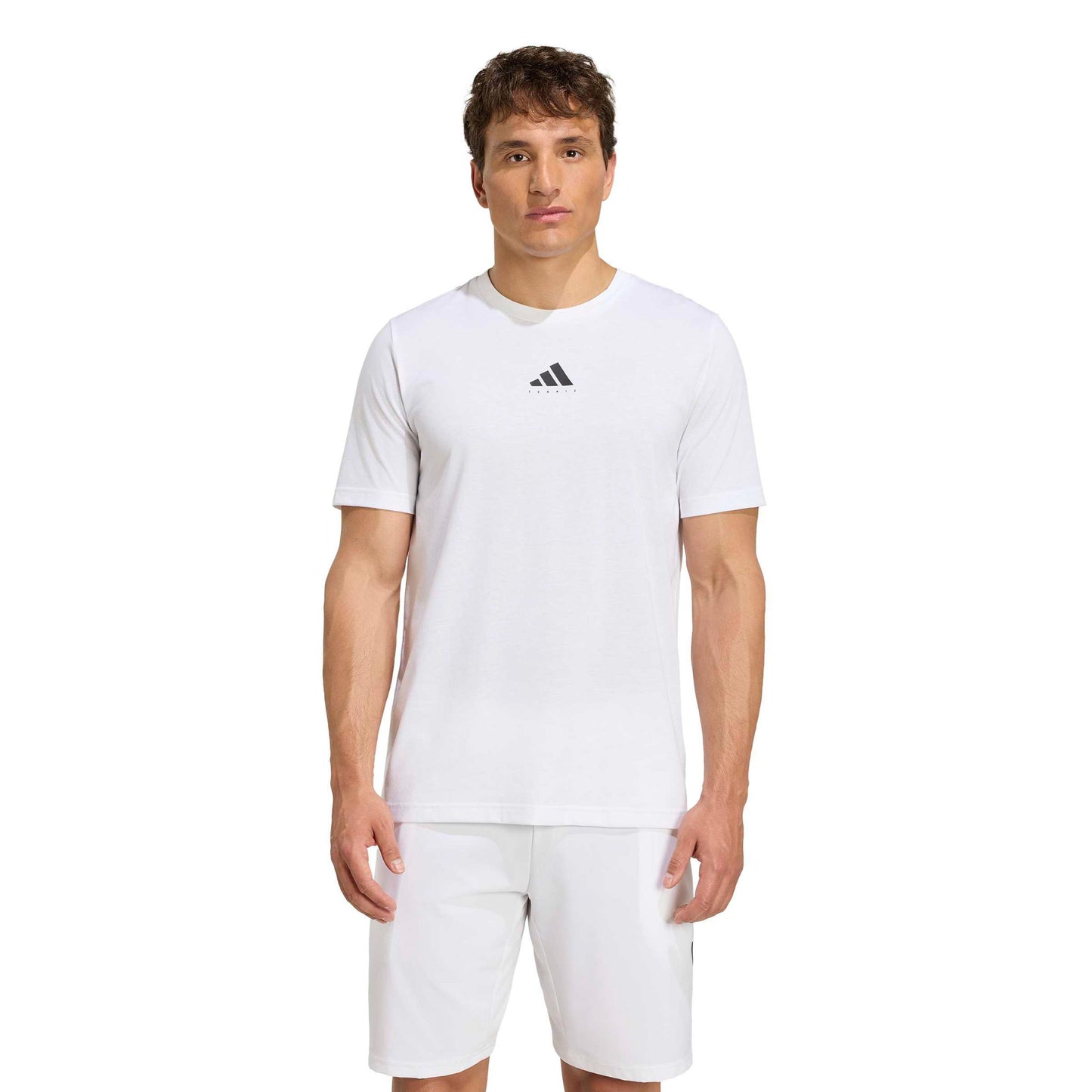 adidas T-shirt Herrer - hvid, flerfarvet