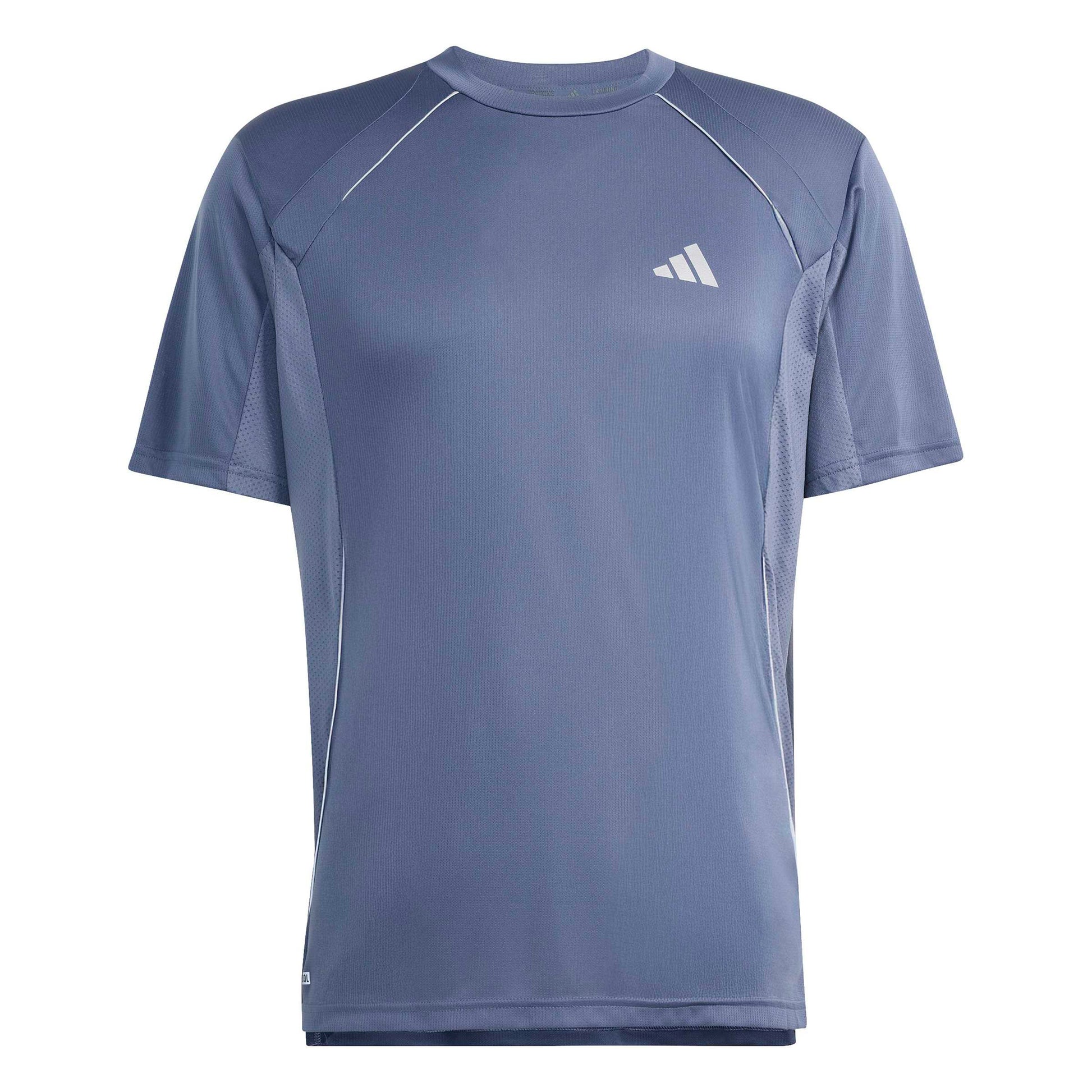 adidas Tech T-shirt Herrer - blå-grå