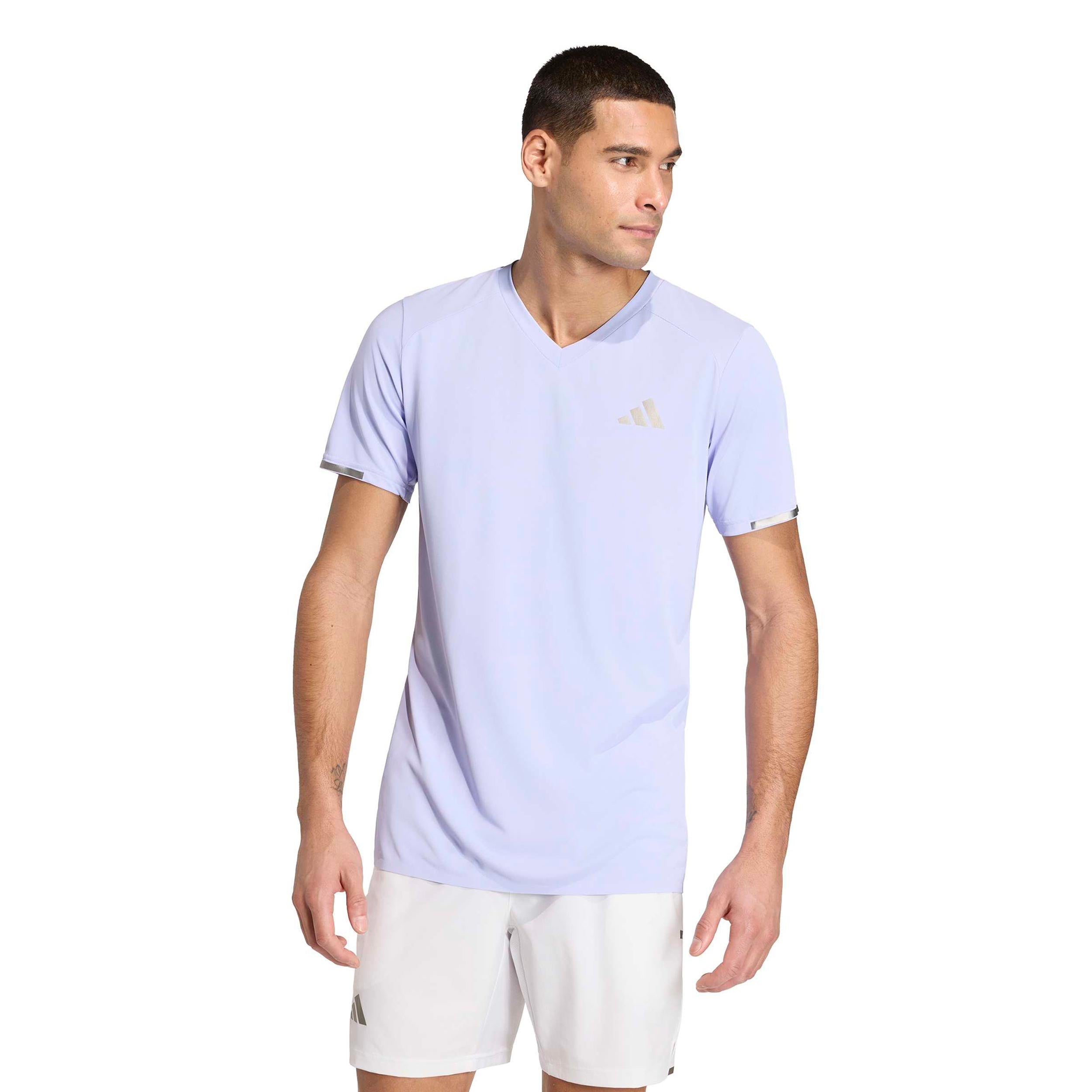 adidas Freelift Pro T-shirt Herrer - syren, sølv