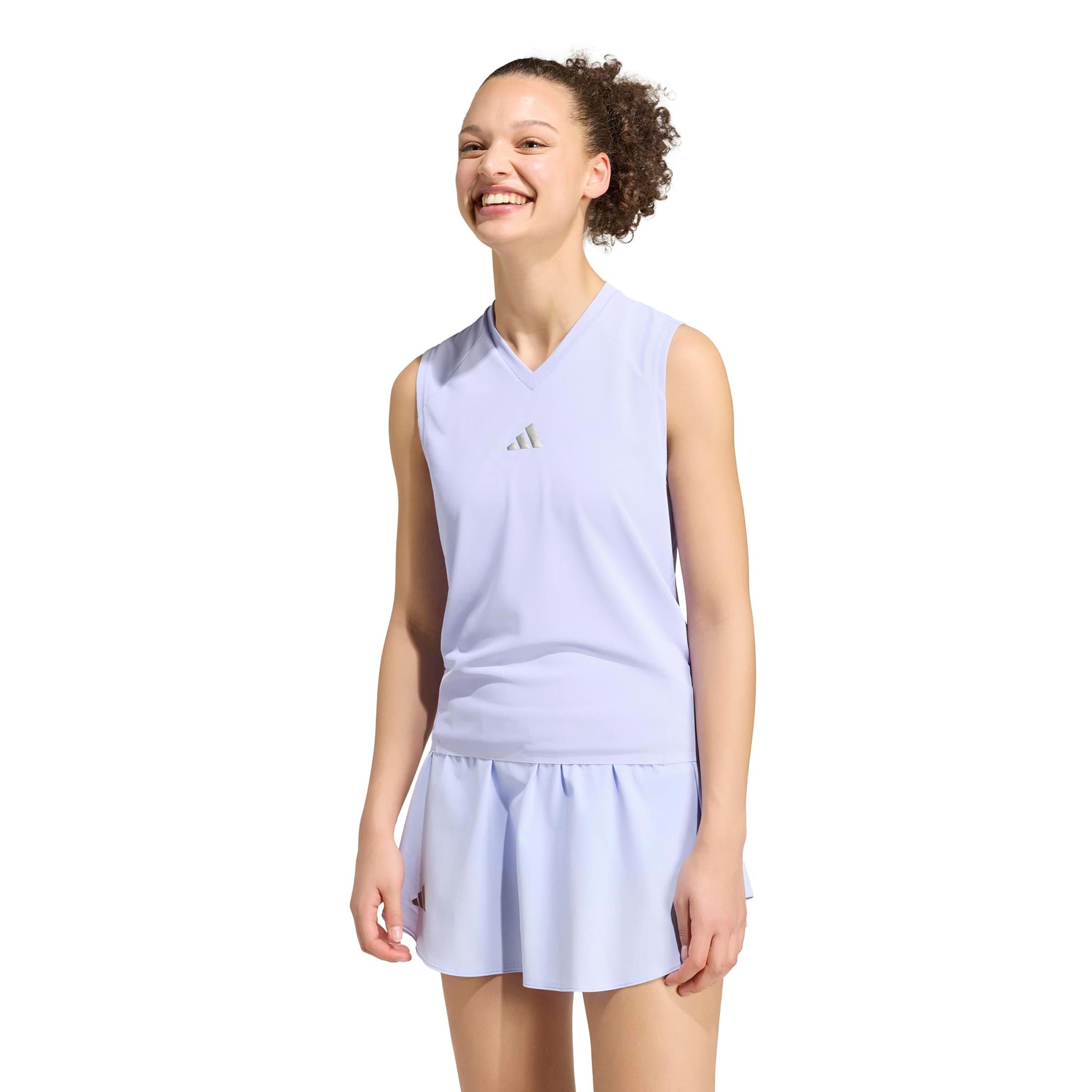 adidas Match Pro Tanktop Damer - syren, sølv