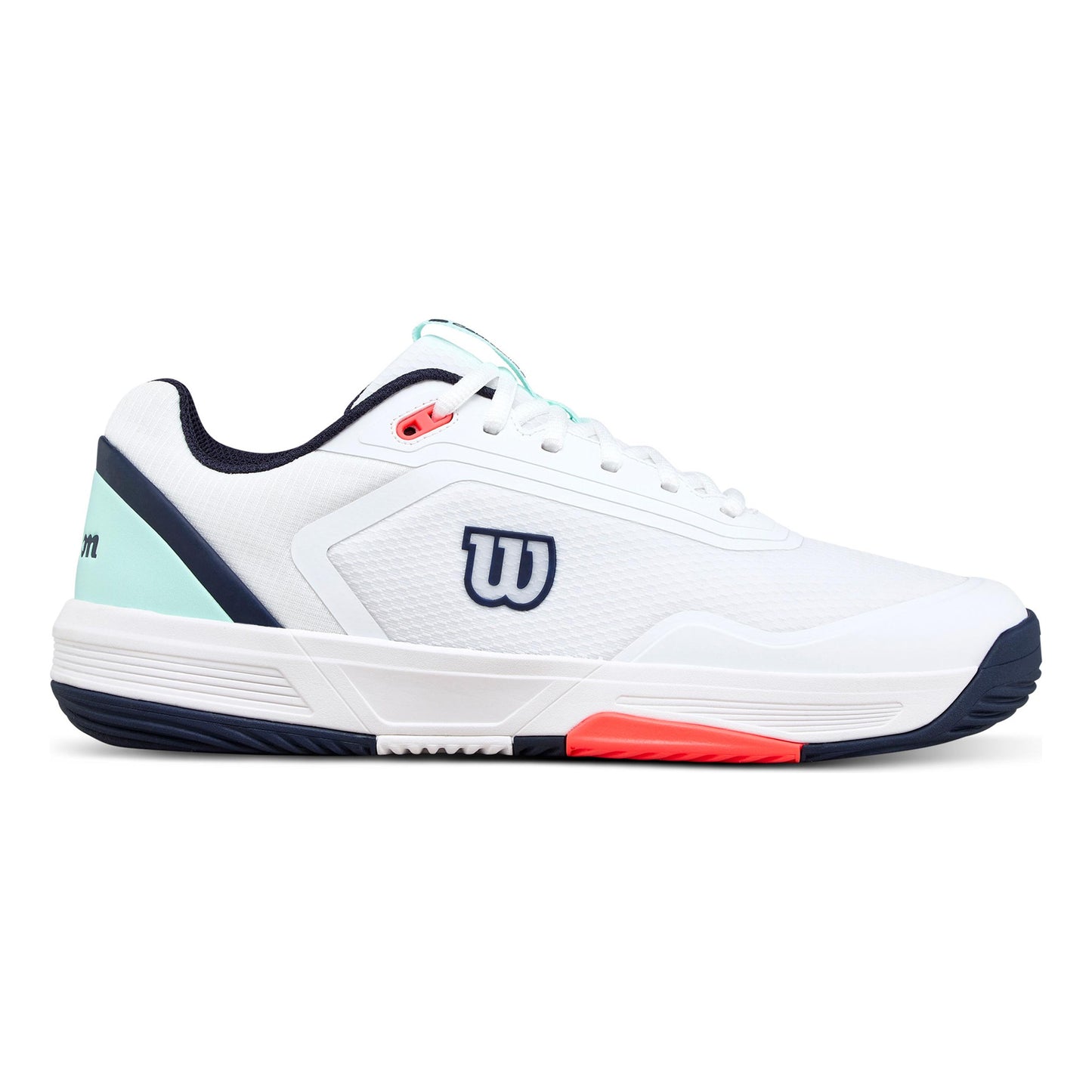 Wilson Courtglide Padelsko Herrer - hvid, turkis
