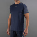 RYKER T-shirt Herrer - blå, neongul