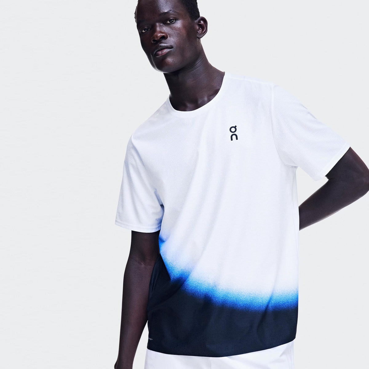 On Court- Swing T-shirt Herrer - hvid, sort