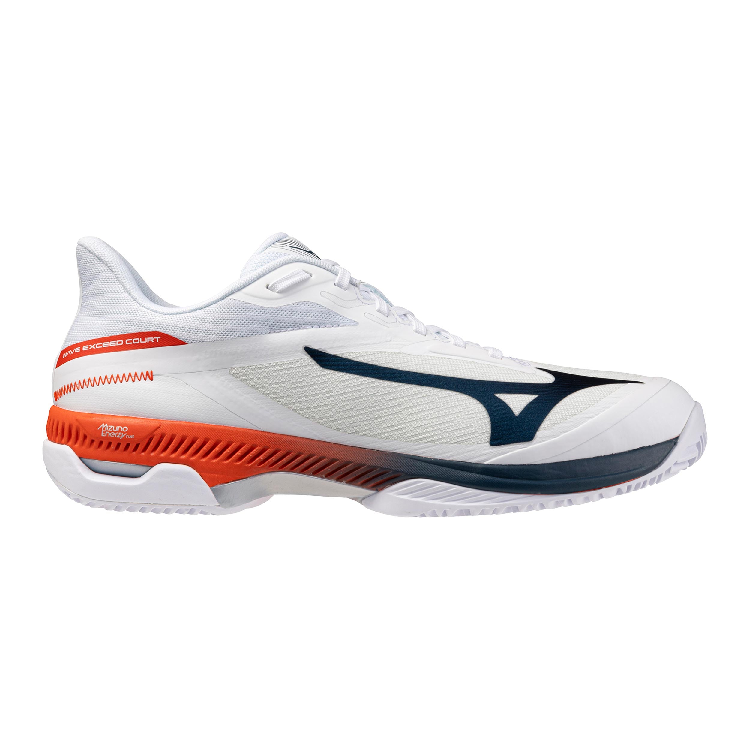 Mizuno Wave Exceed Court Grusbanesko Herrer - hvid, blå