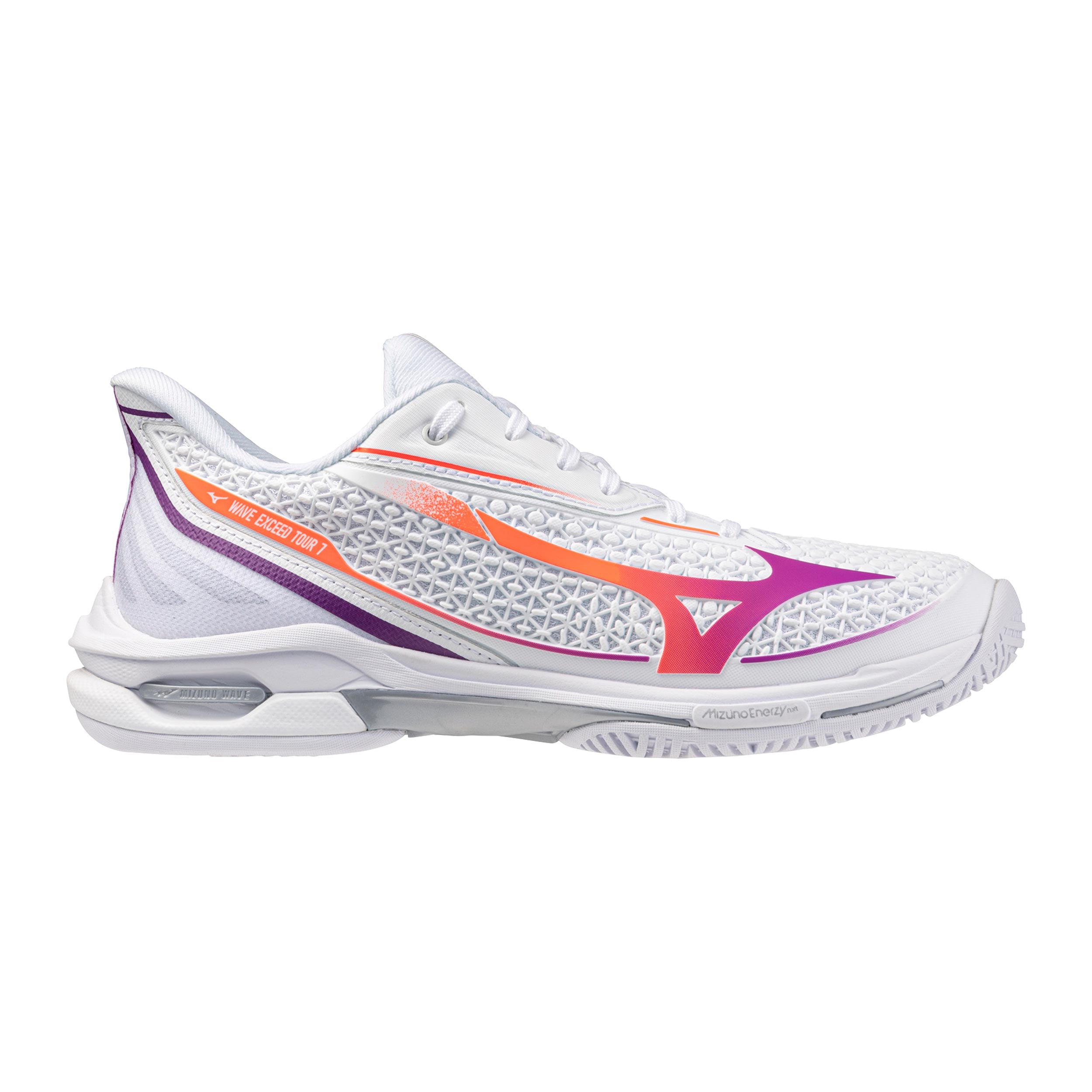 Mizuno Wave Exceed Tour 7 Allcourt-sko Damer - hvid, lilla