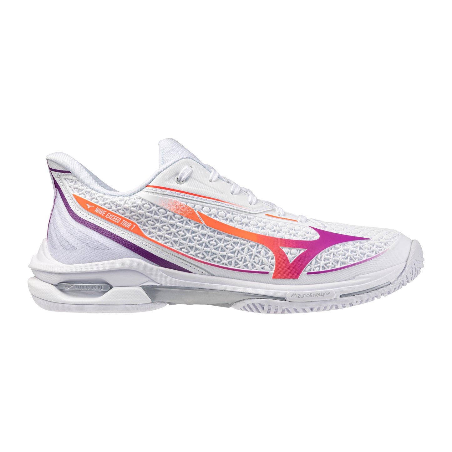 Mizuno Wave Exceed Tour 7 Allcourt-sko Damer - hvid, lilla