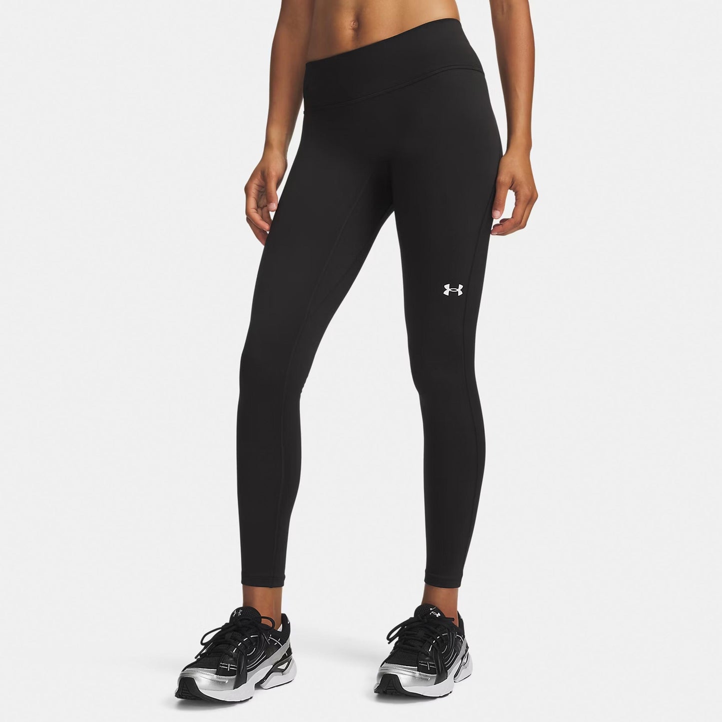 Under Armour ColdGear  Stramme løbebukser Damer - sort, hvid