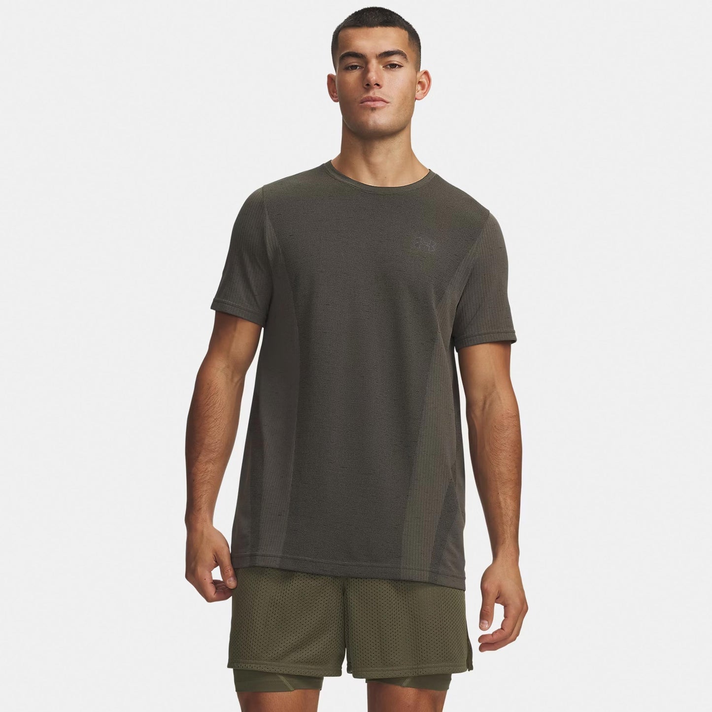 Under Armour Vanish Seamless T-shirt Herrer - grøn, sort