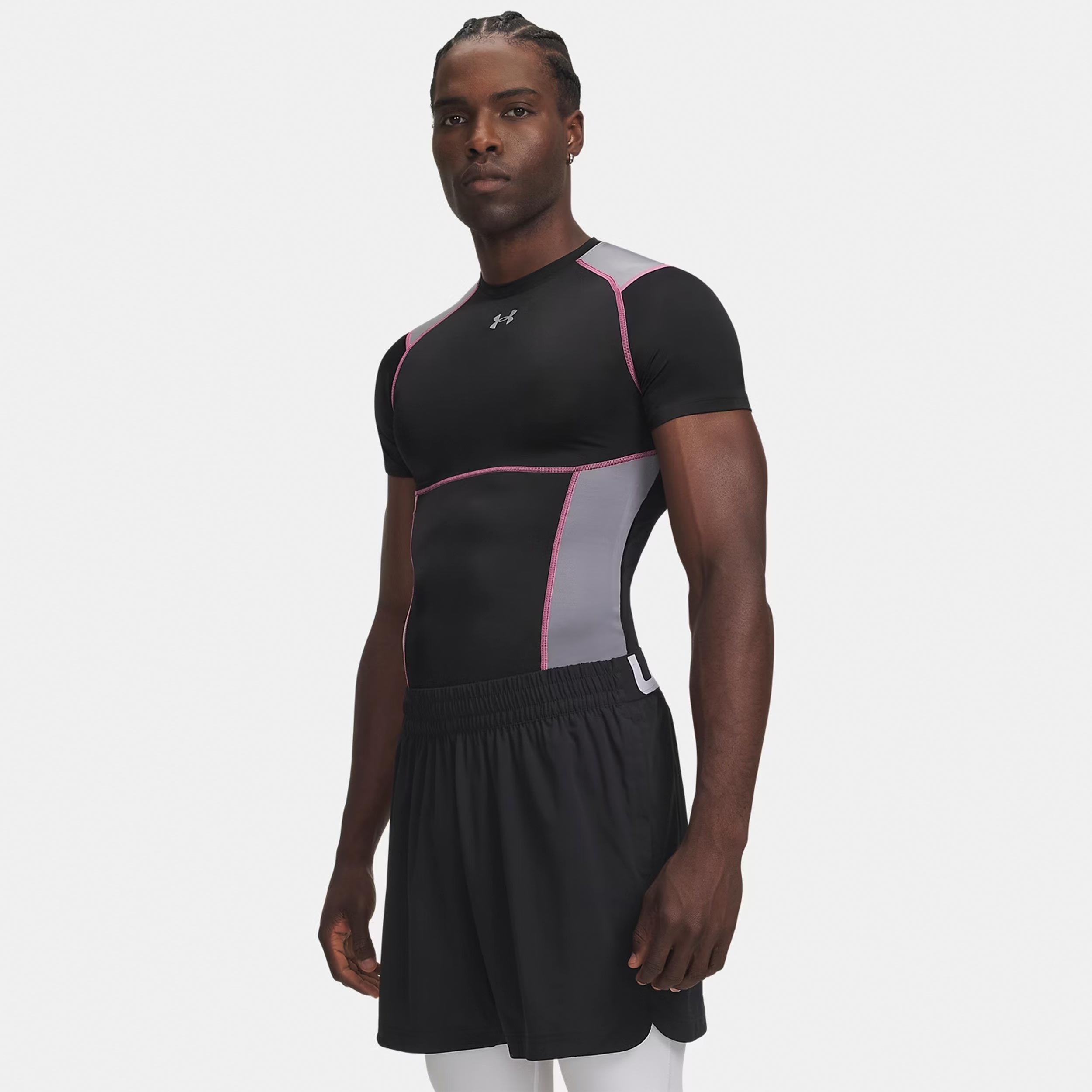 Under Armour Vanish Seamless T-shirt Herrer - sort, sølv