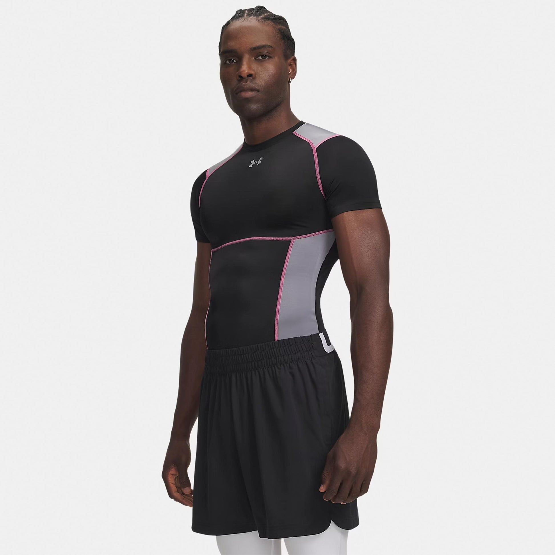 Under Armour Vanish Seamless T-shirt Herrer - sort, sølv