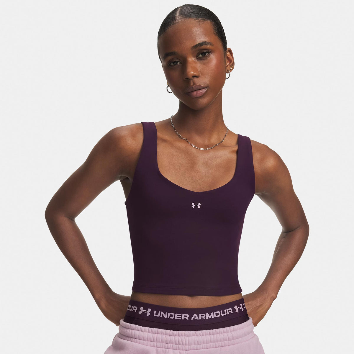 Under Armour Motion  Tanktop Damer - lilla, gammel lyserød