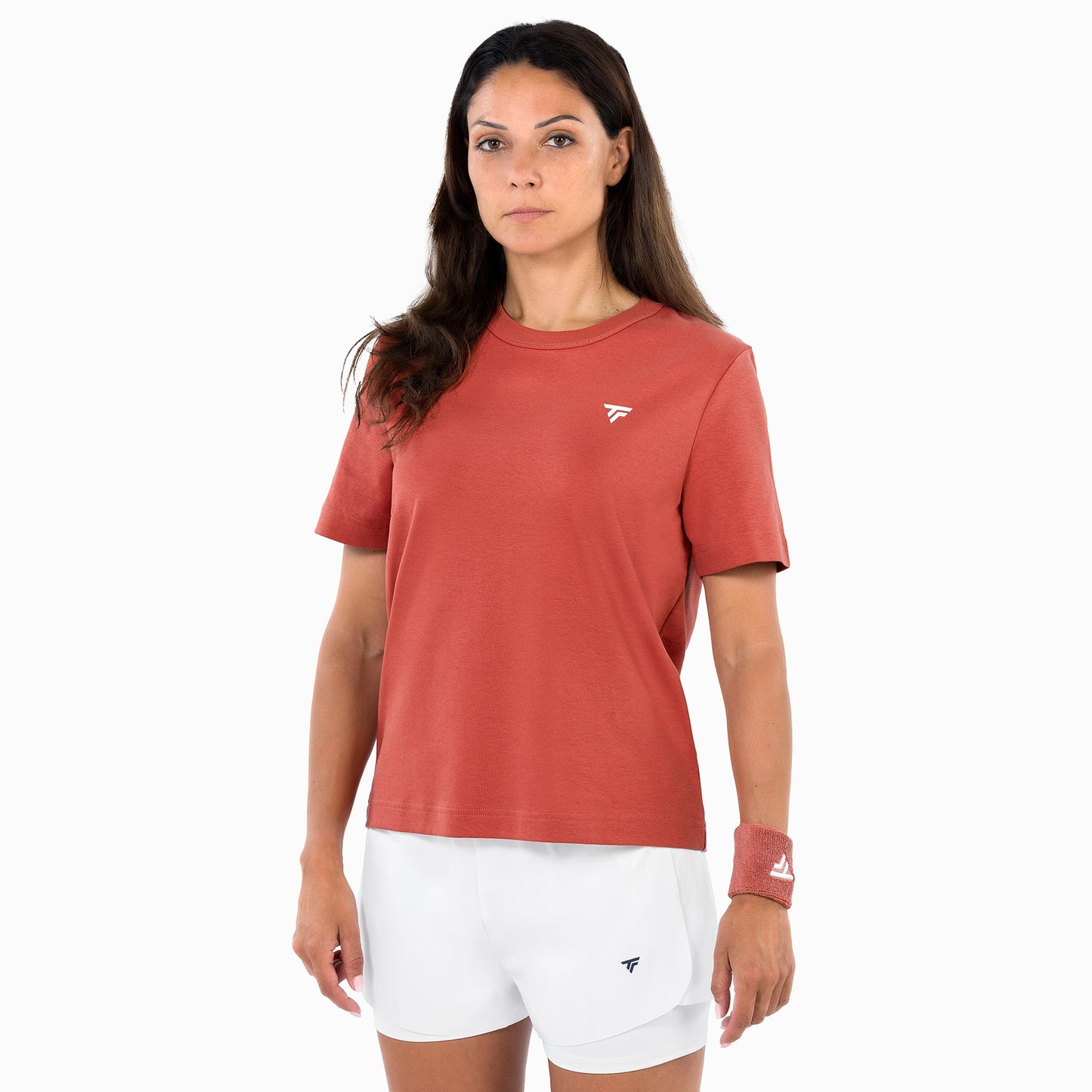 Tecnifibre Graphic T-shirt Damer - rødorange