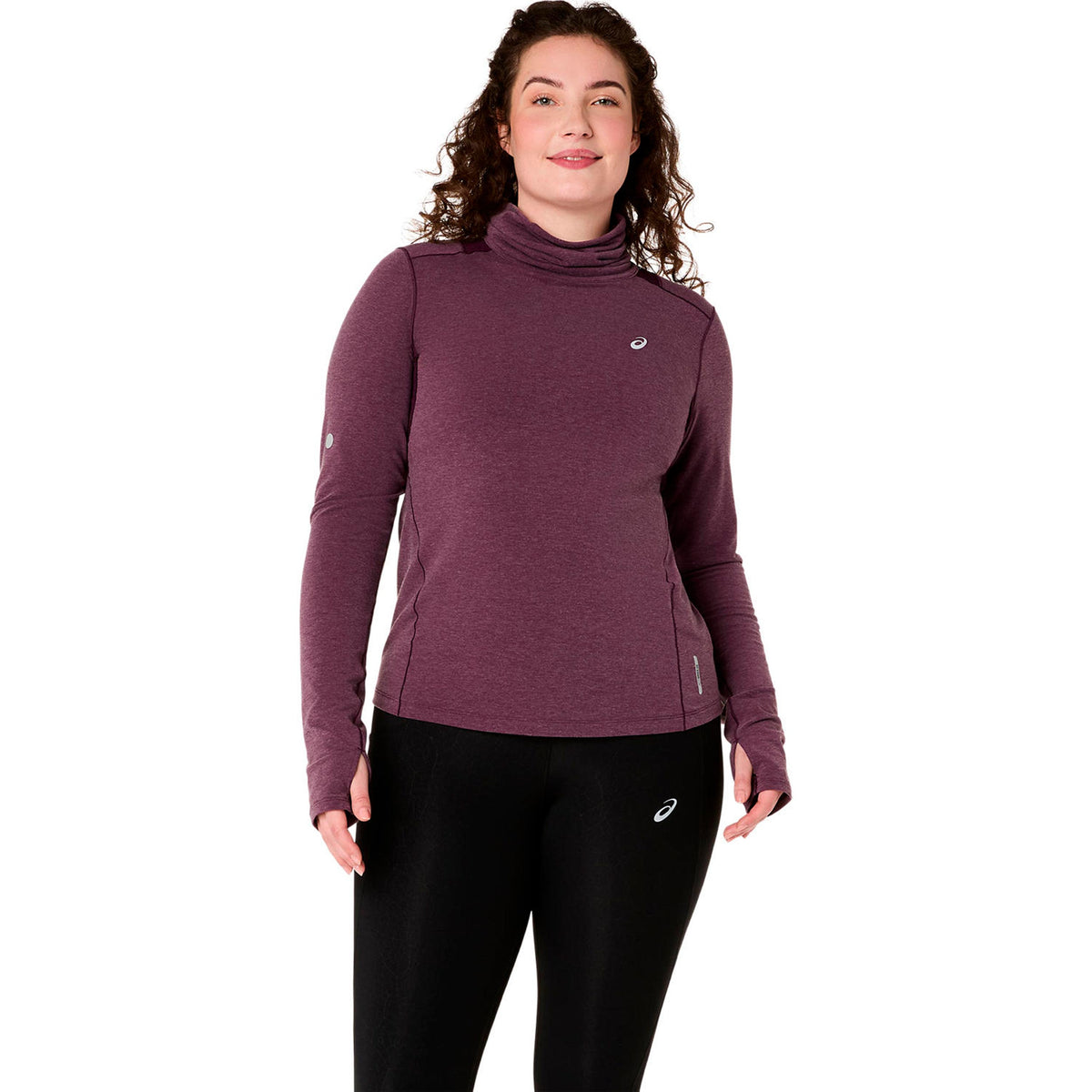 ASICS Nagino Winter  Løbetrøje - vinrød