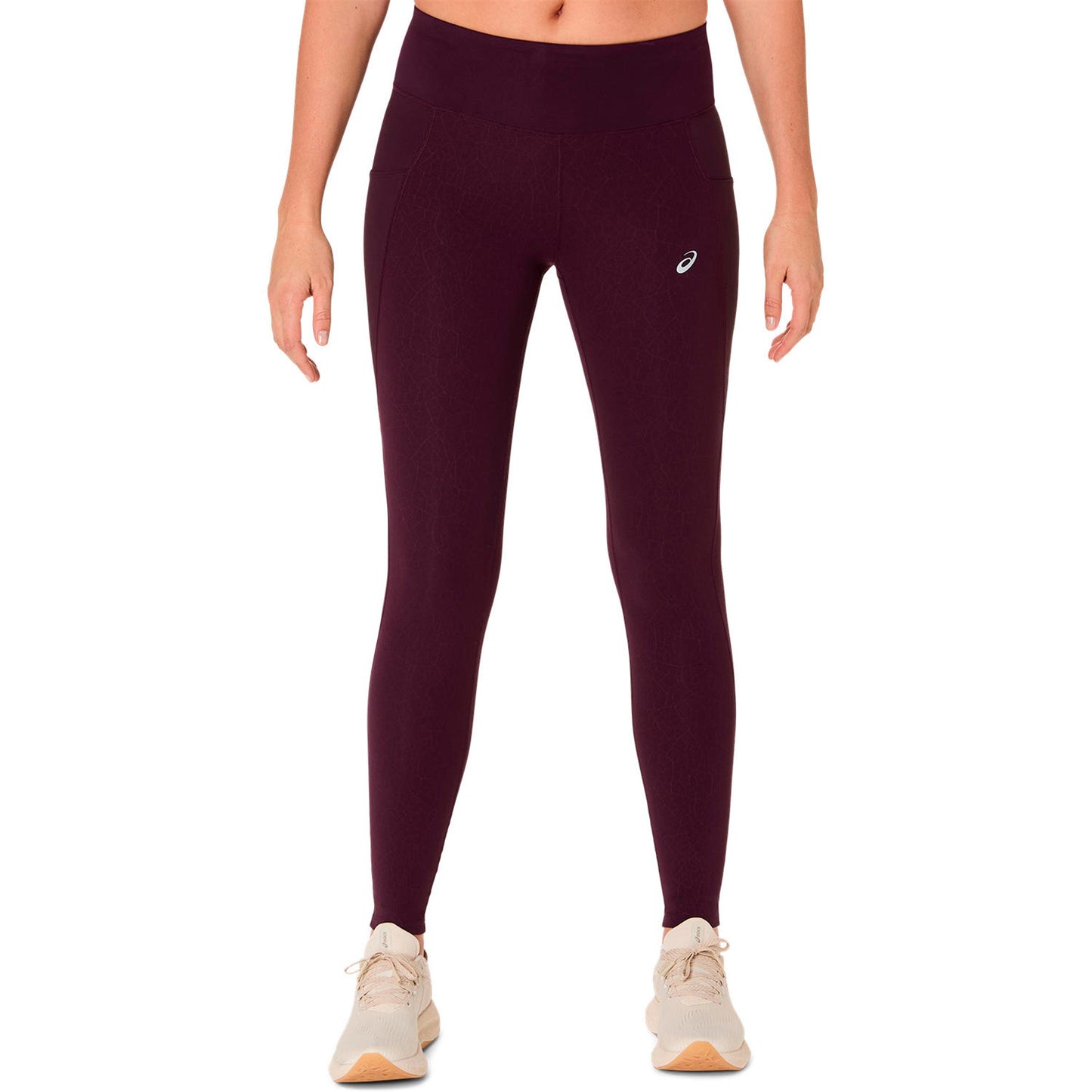 ASICS Nagino  Løbebukser - vinrød