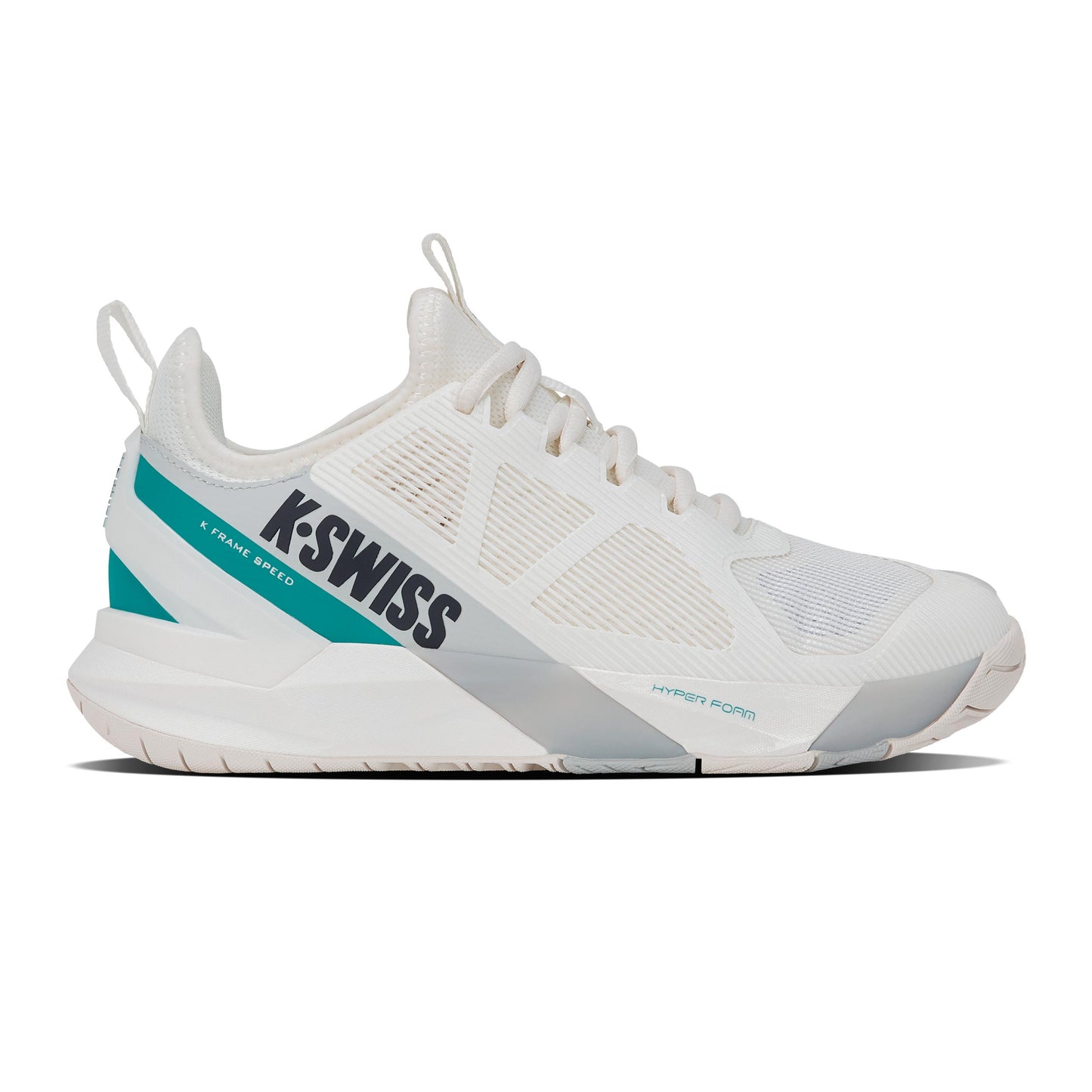 K-Swiss K-Frame Speed Allcourt-sko Damer - hvid, turkis
