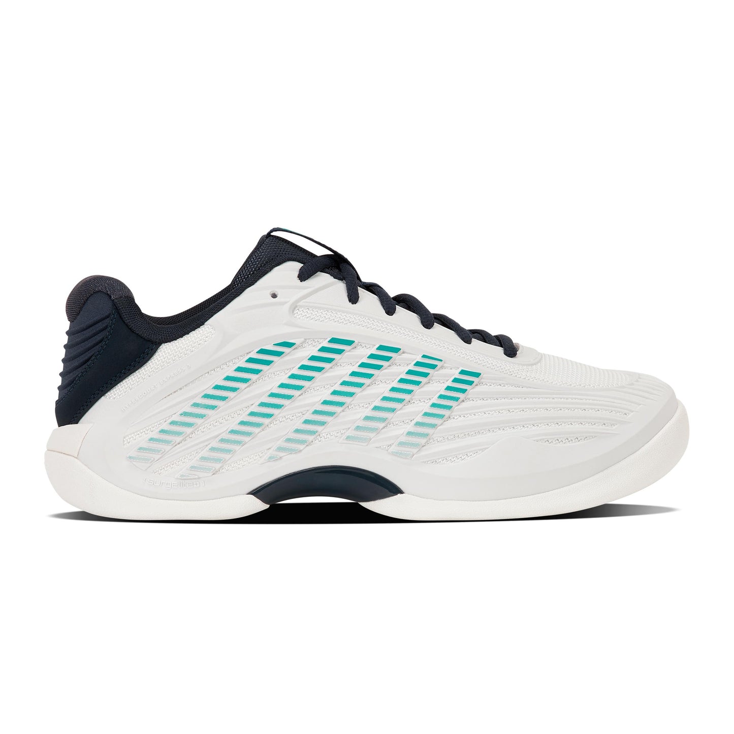 K-Swiss Hypercourt Express 3 Tæppesko Herrer - hvid, turkis