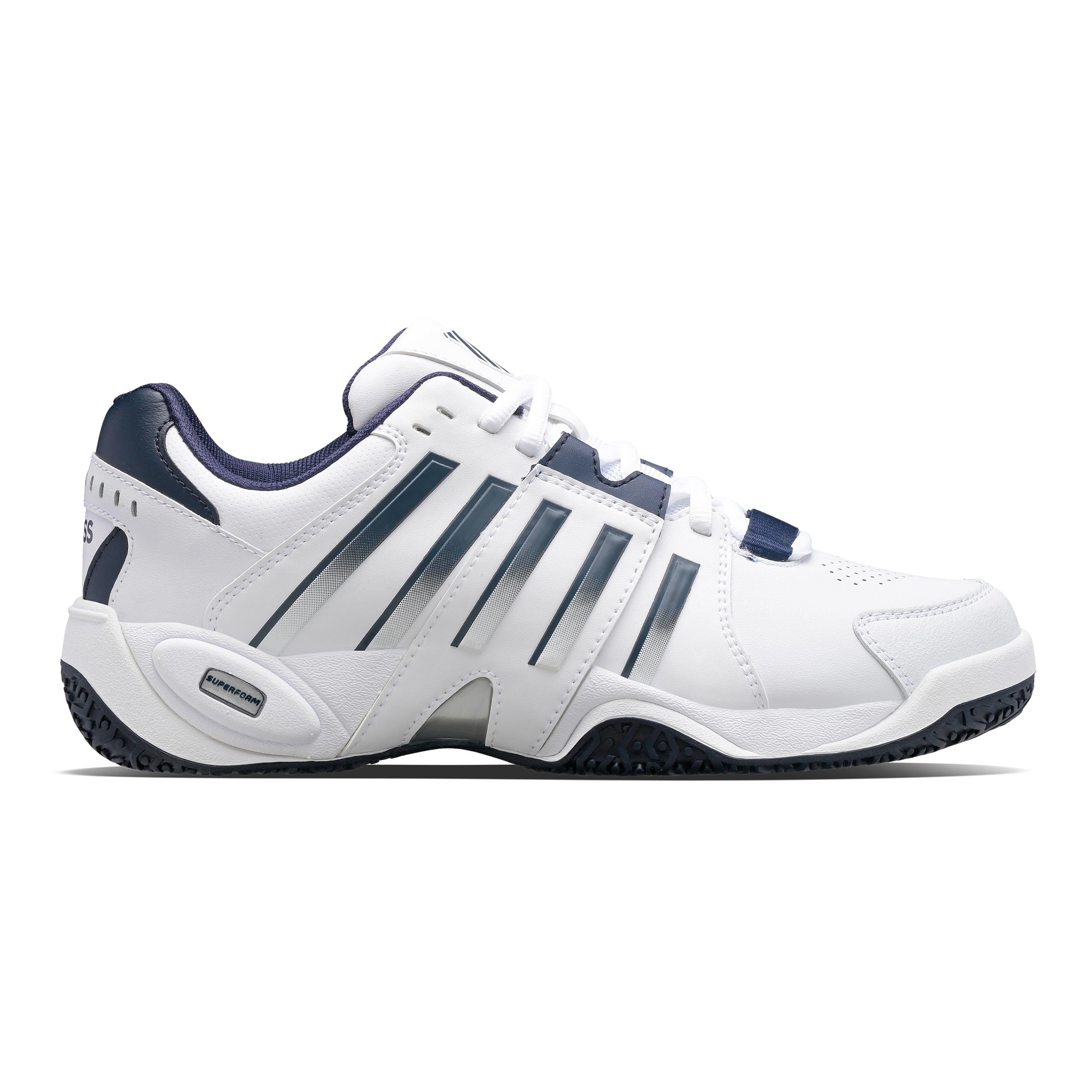 K-Swiss Accomplish IV Omni Allcourt-sko Herrer - hvid, lilla