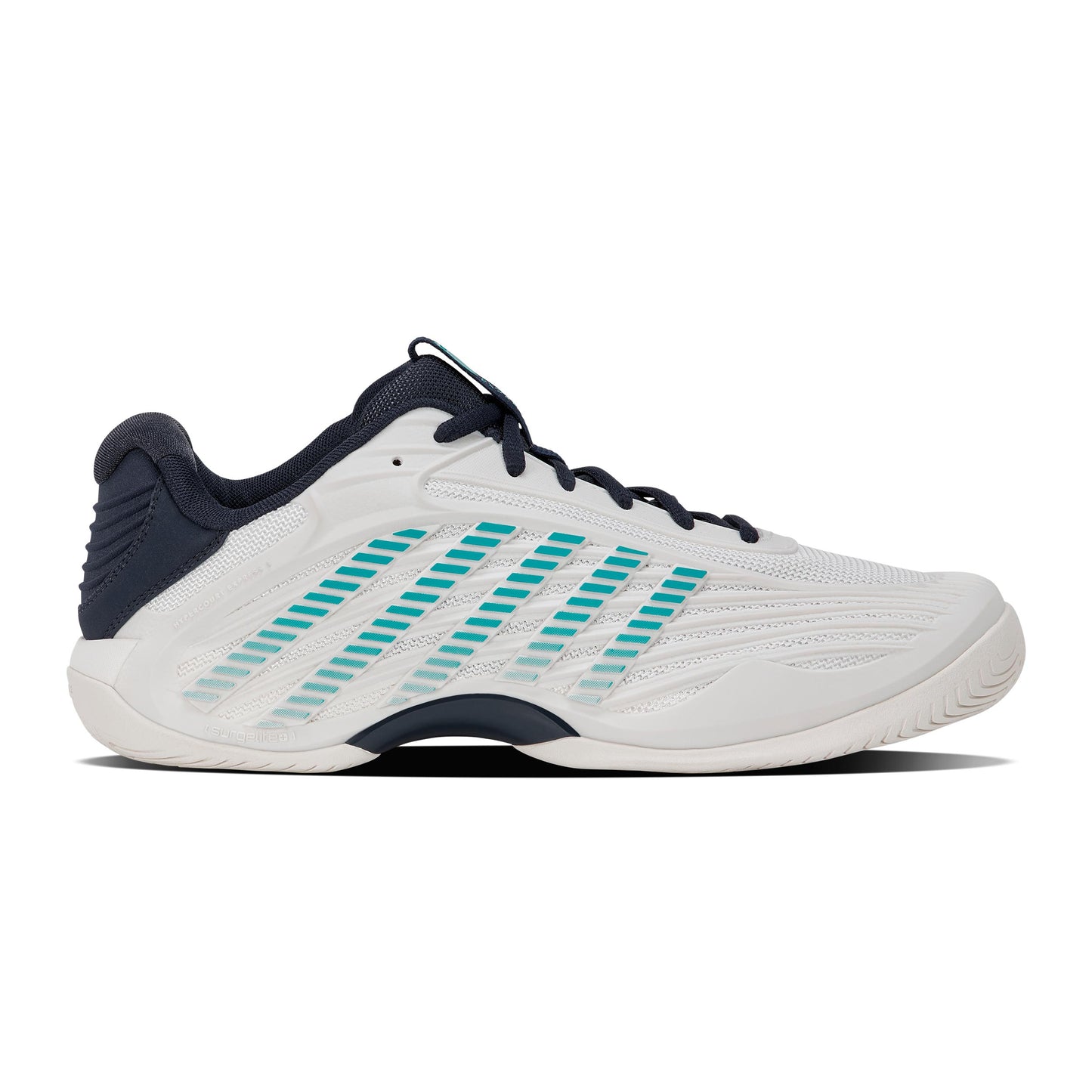 K-Swiss Hypercourt Express 3 Allcourt-sko Herrer - hvid, turkis