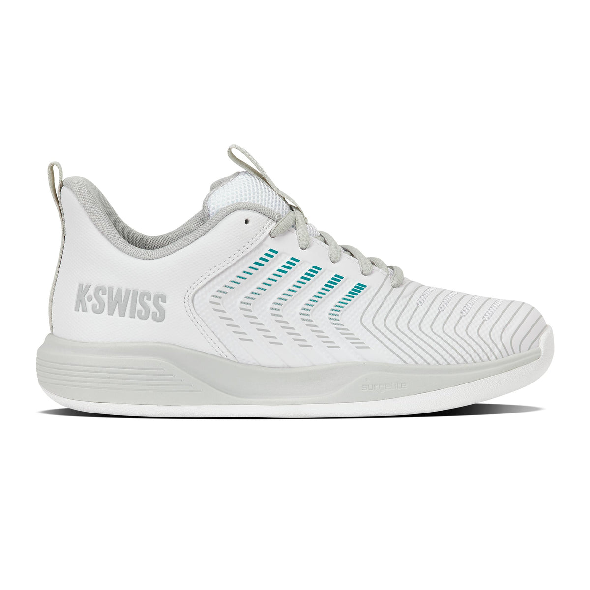 K-Swiss Ultrashot Light Tæppesko Damer - hvid, turkis