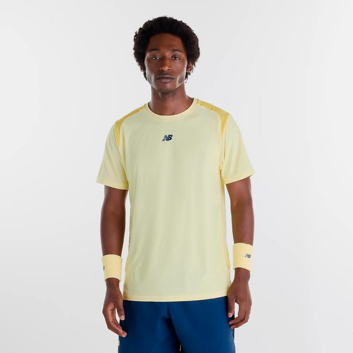 New Balance Tournament T-shirt Herrer - gul
