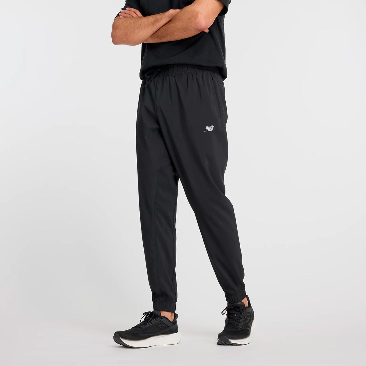 New Balance Essentials Woven Træningsbukser Herrer - sort