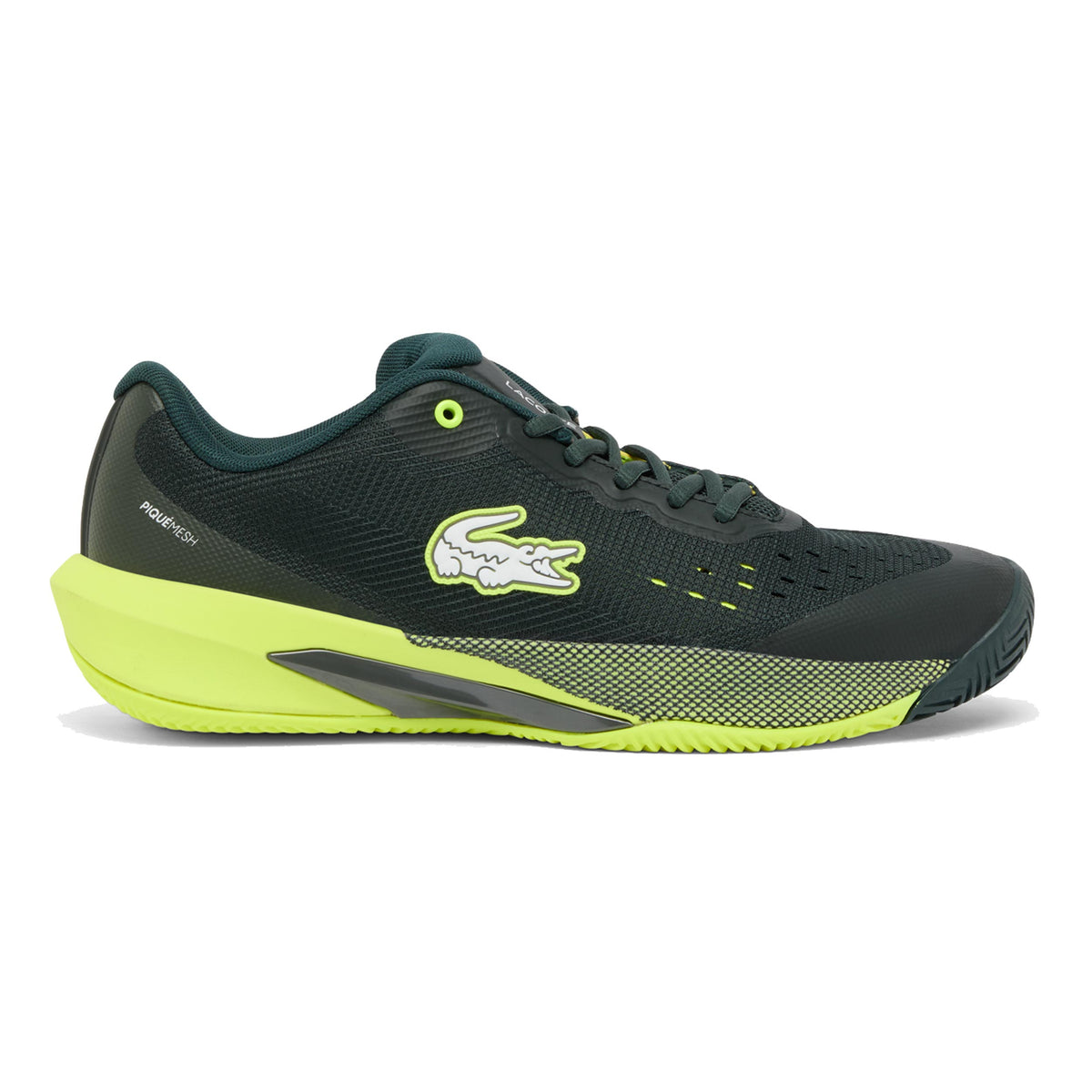 Lacoste AG-LT EVO Allcourt-sko Herrer - mørkegrøn, gul