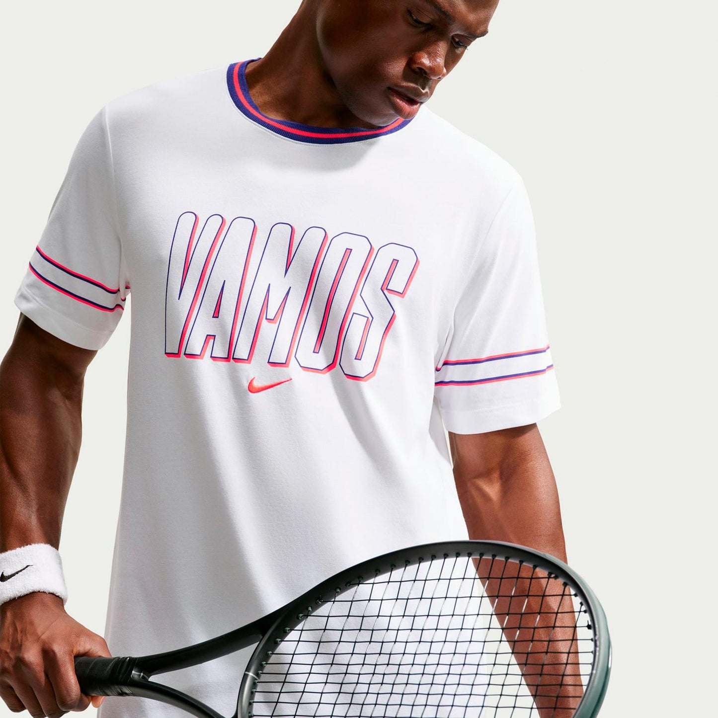 Nike Court Dri-Fit T-shirt Herrer - hvid