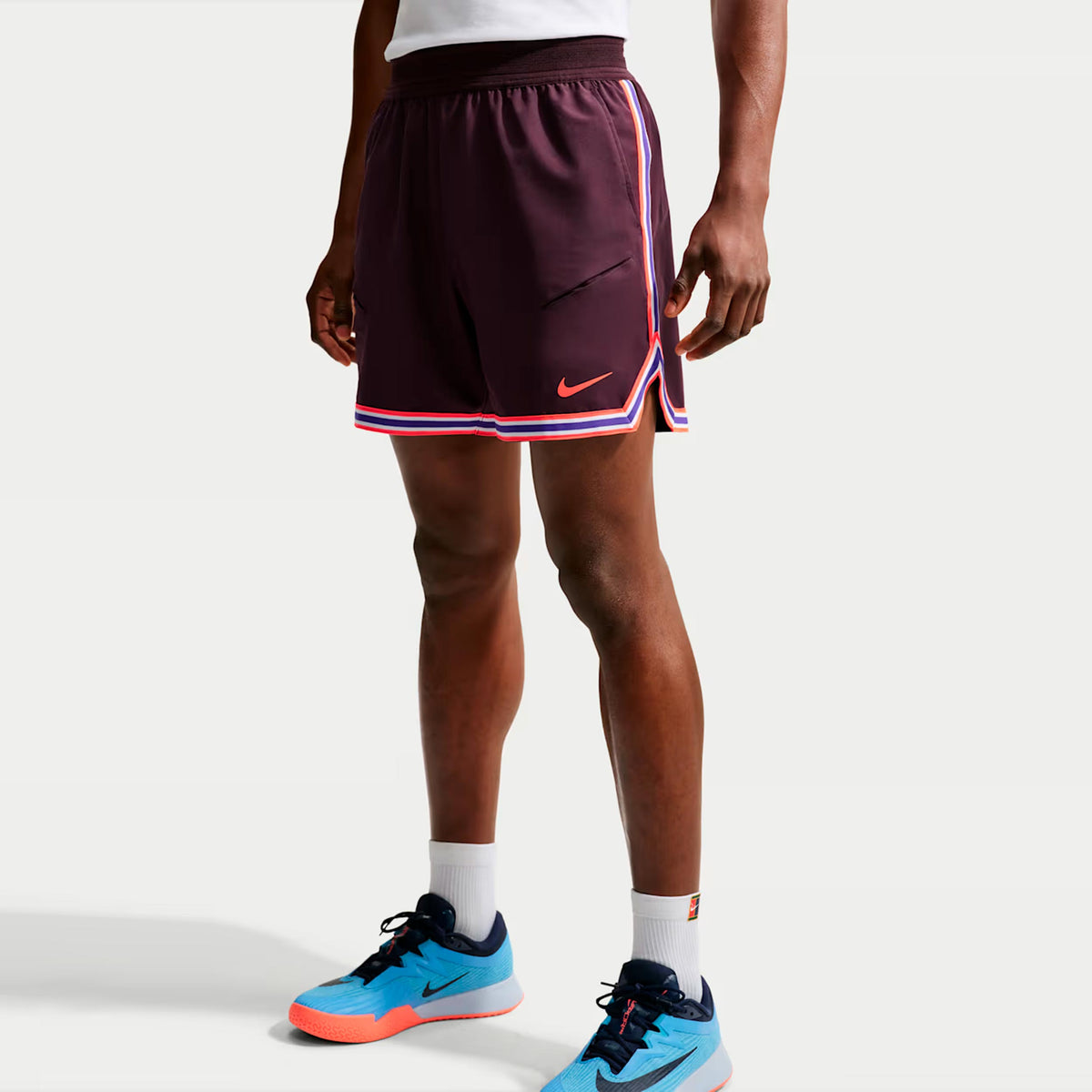 Nike Carlos Alcaraz Court Slam Shorts Herrer - mørkerød
