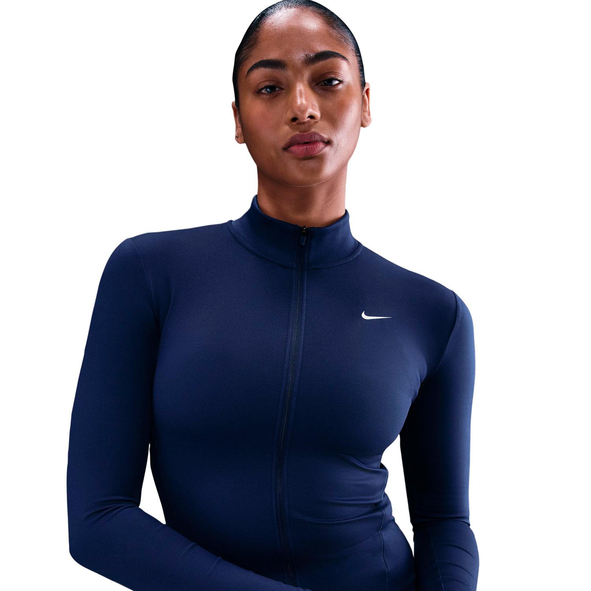 Nike One Fitted Træningsjakke Damer - mørkeblå