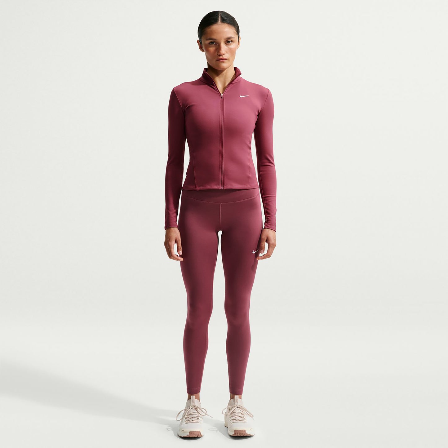 Nike One Fitted Træningsjakke Damer - mauve