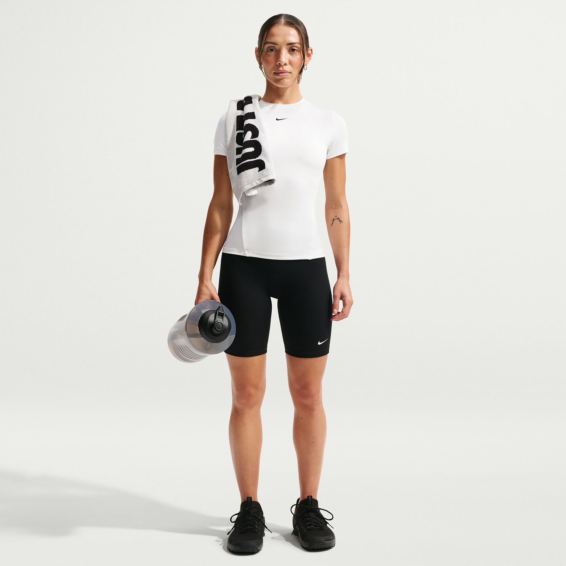 Nike One Fitted T-shirt Damer - hvid