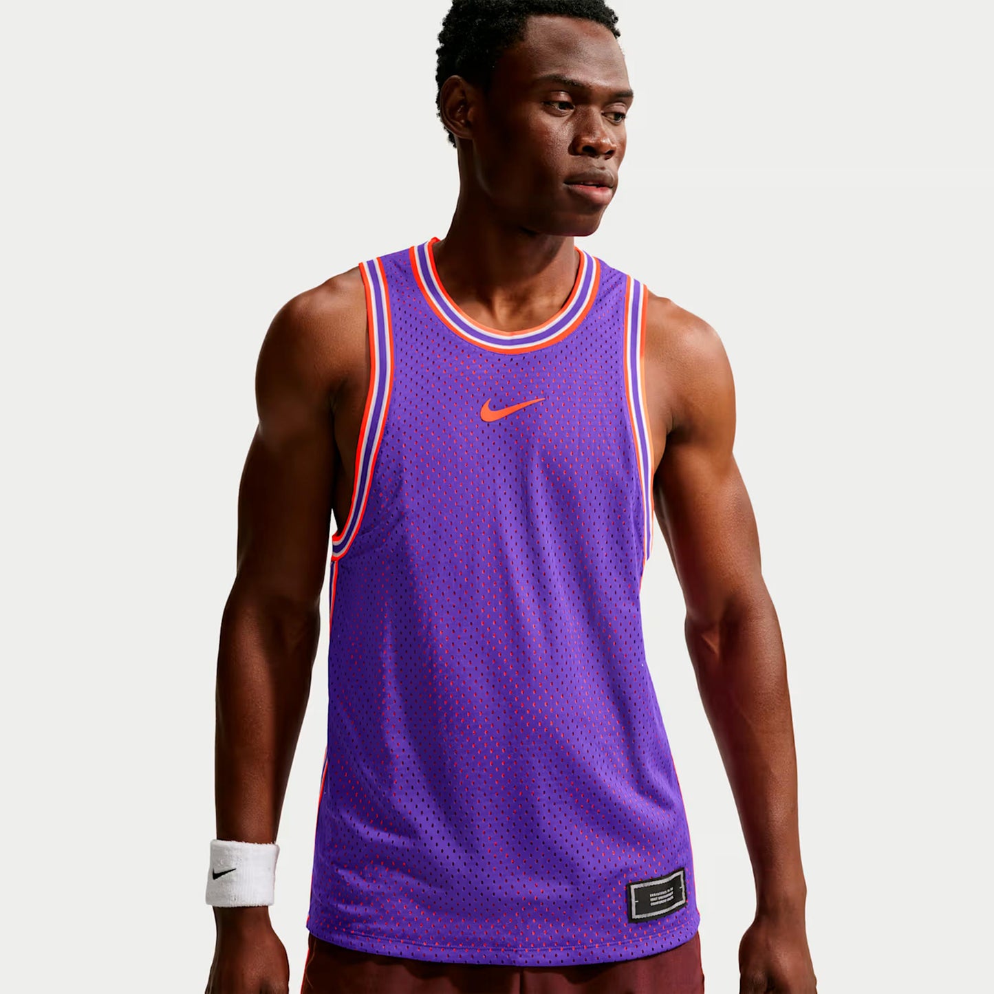 Nike Carlos Alcaraz Reversible Court Slam Tanktop Herrer - lilla, orange