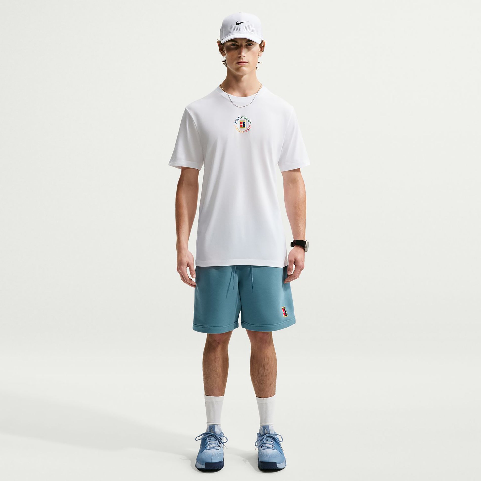 Nike Court T-shirt Herrer - hvid