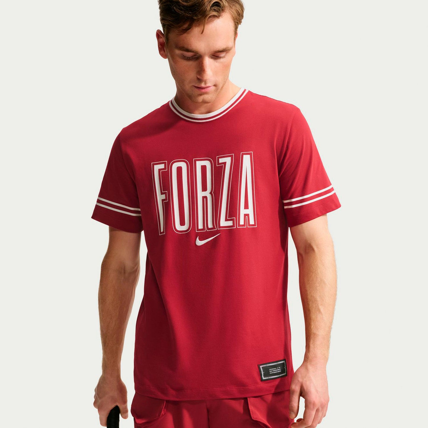 Nike Court T-shirt Herrer - rød